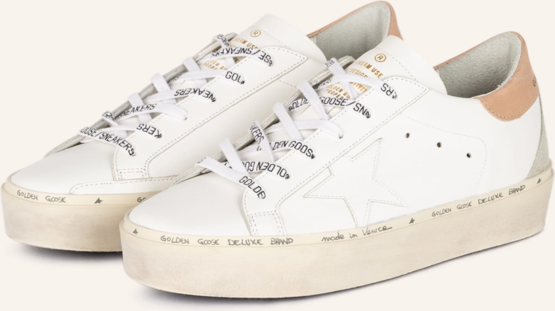 Golden Goose Sneaker Hi Star weiss