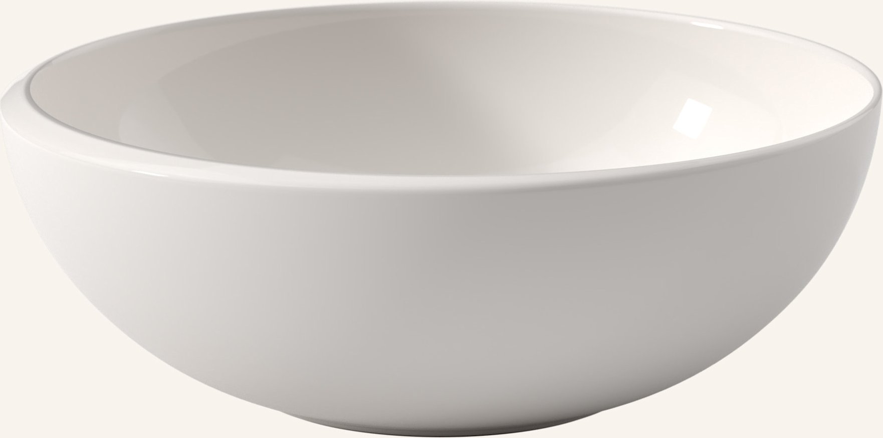 Villeroy & Boch Schüssel Rund L Newmoon weiss