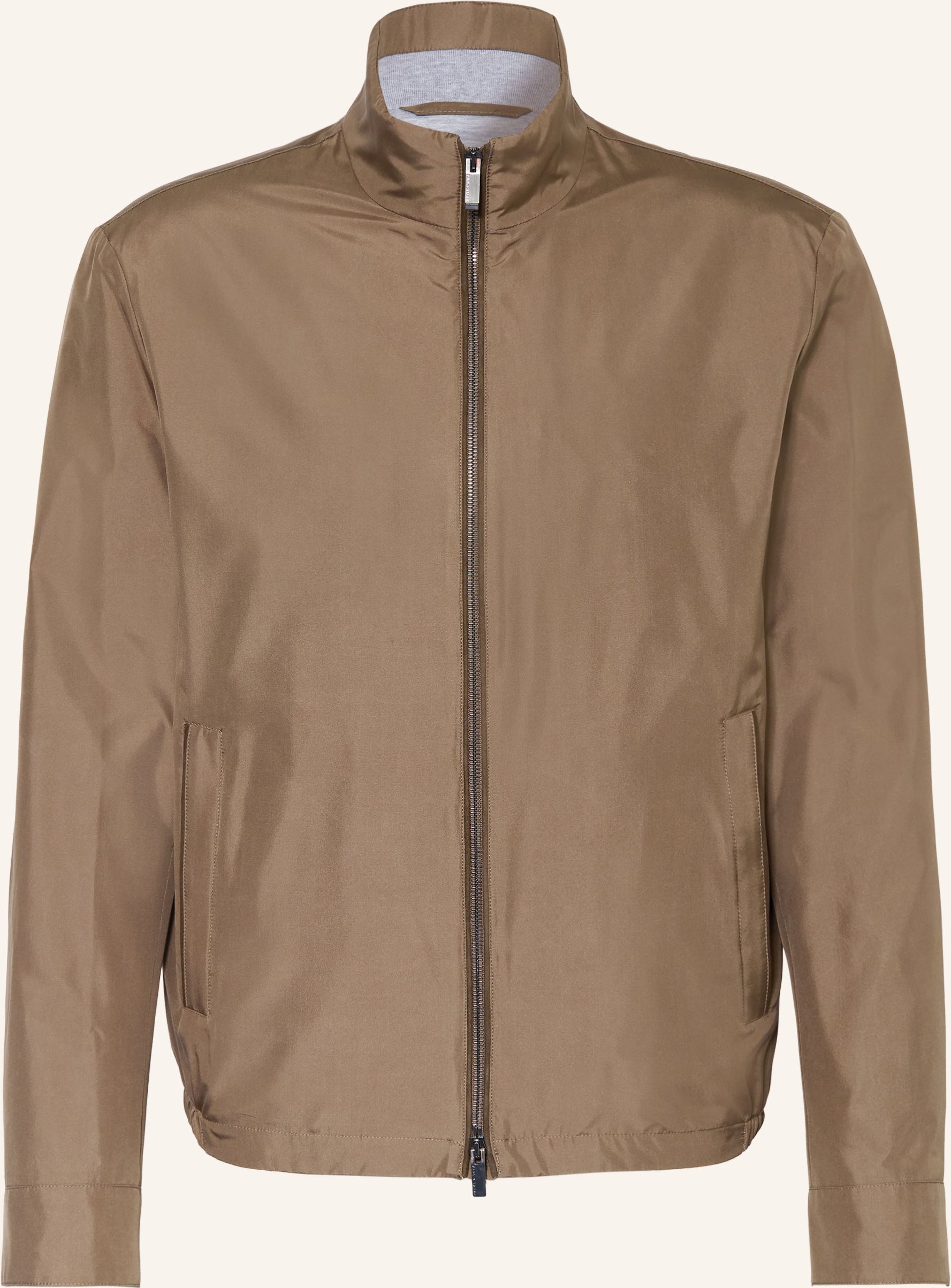 Paul & Shark Seidenblouson braun