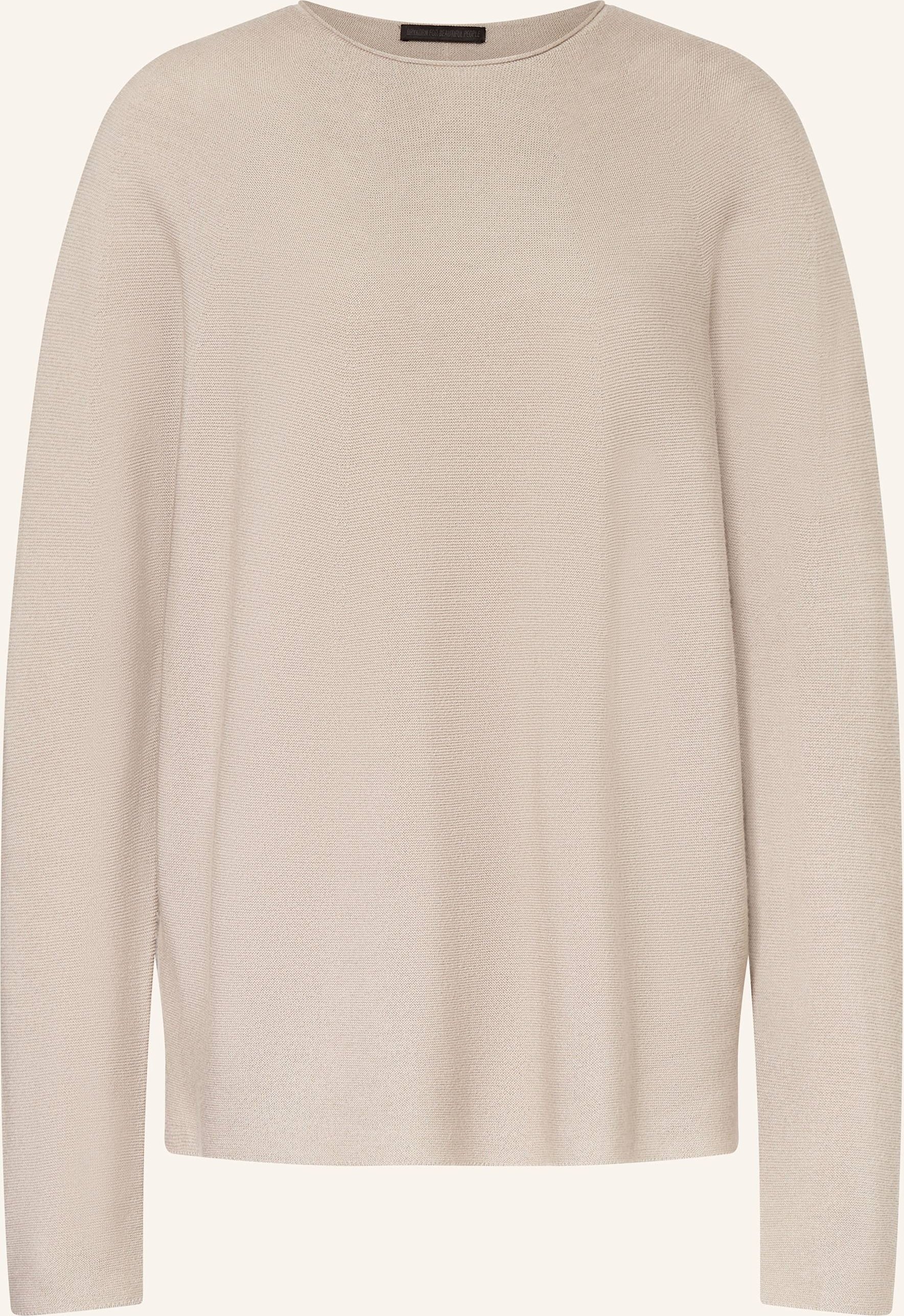 Thumbnail - Drykorn Oversized-Pullover Maila beige