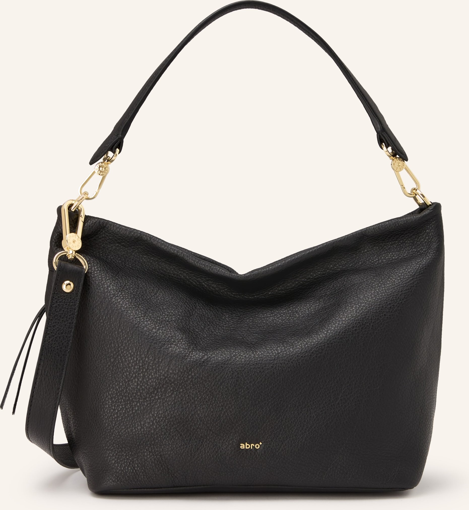 Abro Schultertasche Dalia schwarz