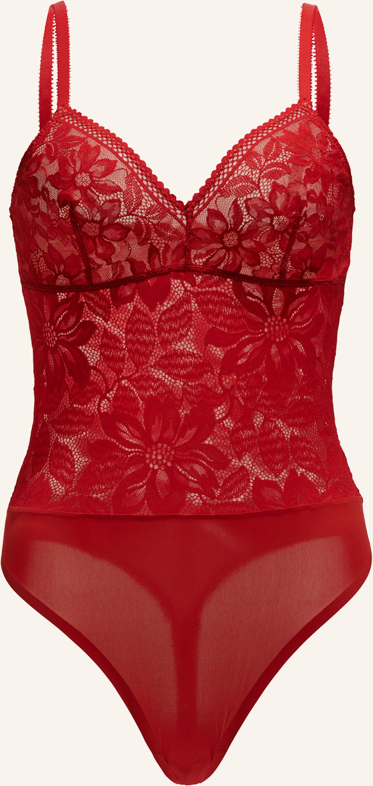 Wolford Bodies Ohne Cups Lace Body rot