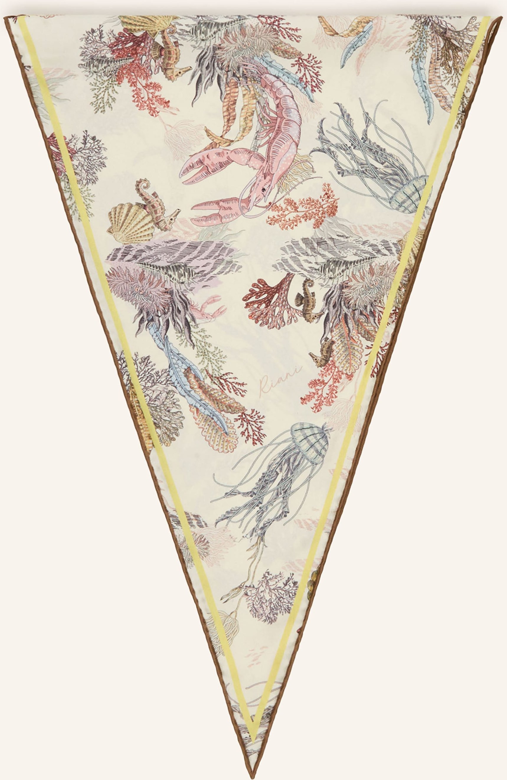 Riani Seidentuch beige