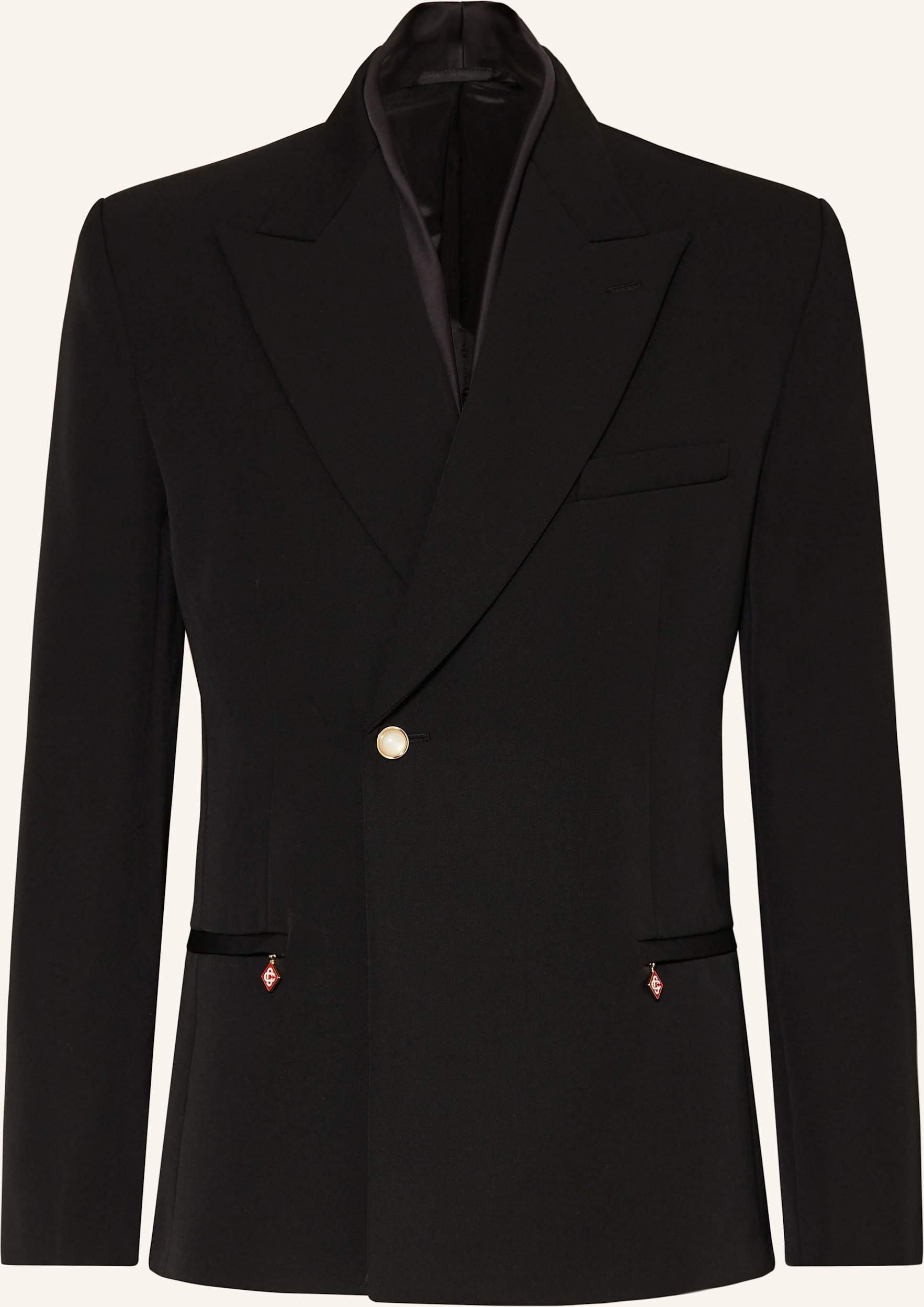 Casablanca Sakko Regular Fit schwarz