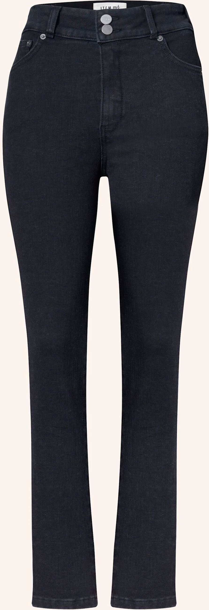 Item m6 Jeans Slim High Rise Denim Mit Shaping-Effekt schwarz