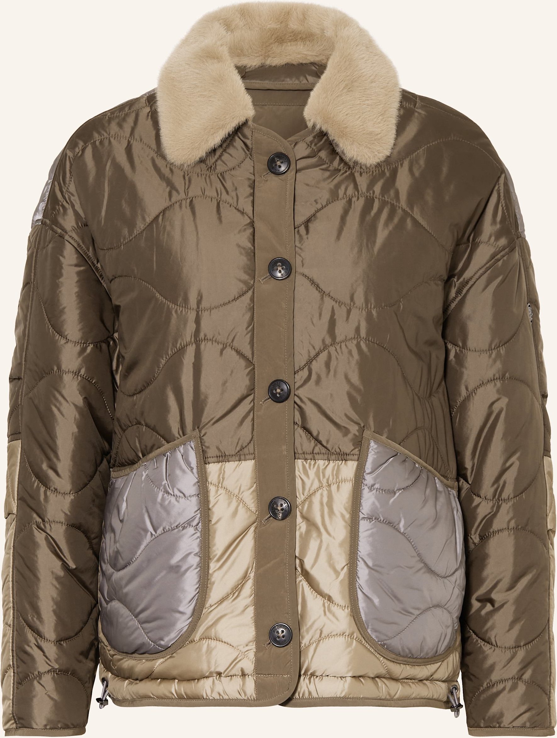 Blonde No.8 Jacke Zum Wenden beige