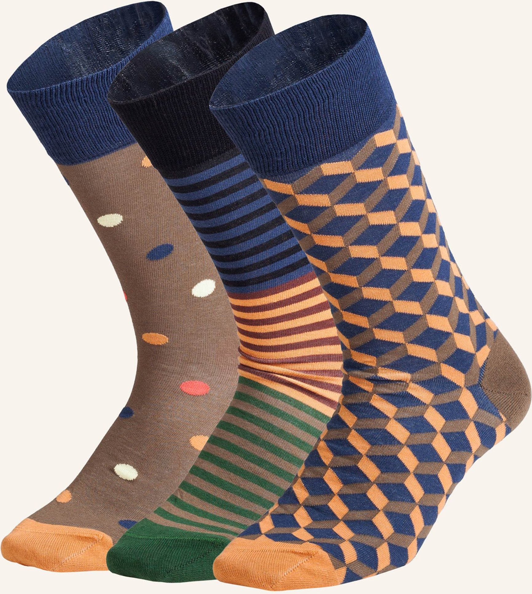 Dillysocks Socken Earthy Tones braun