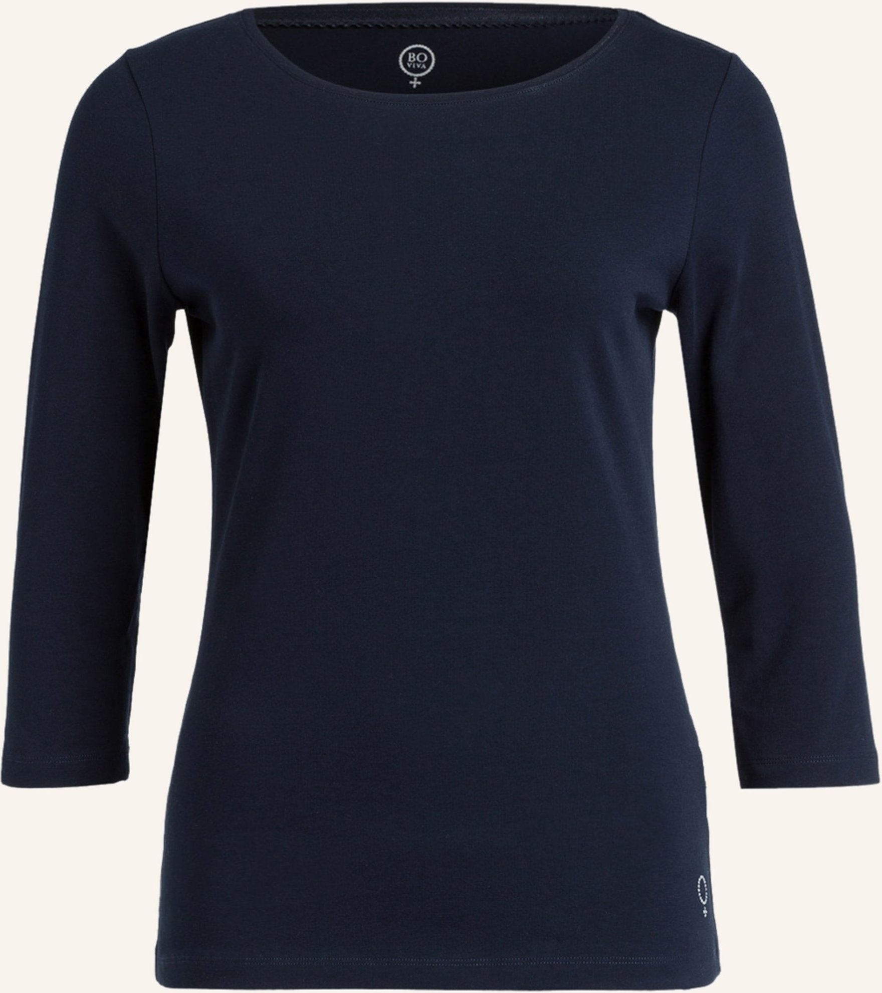 Boviva Shirt Mit 3/4-Arm blau