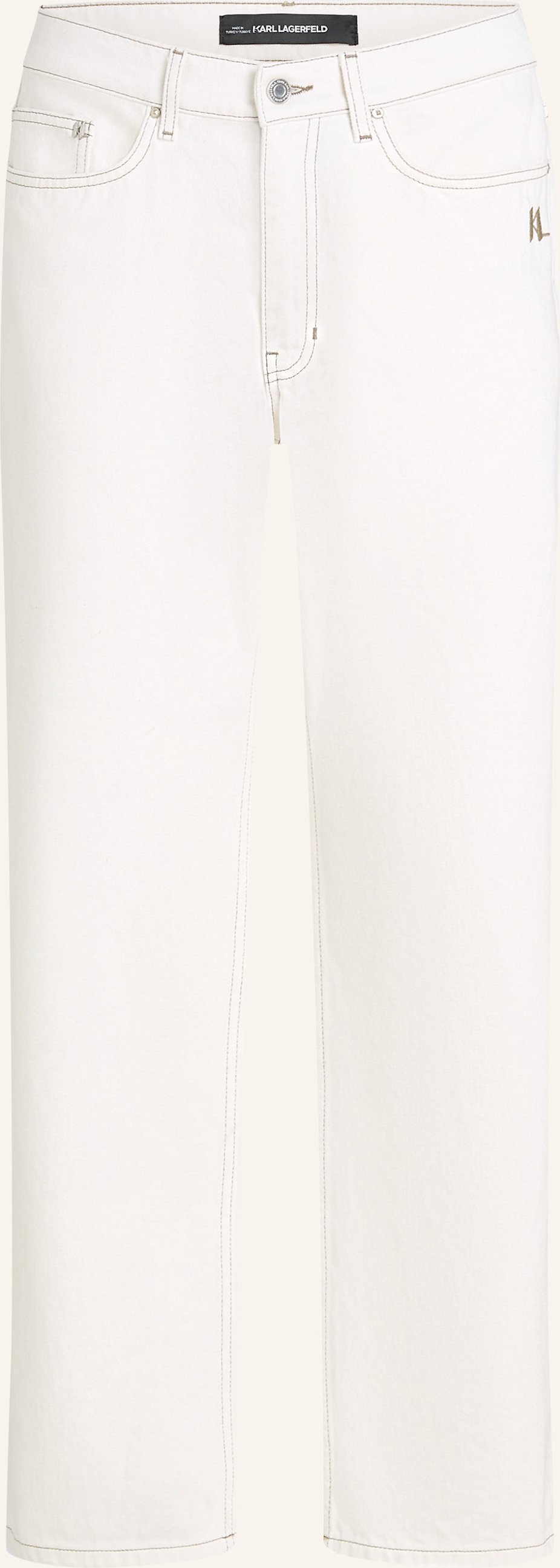 Karl Lagerfeld Hose beige