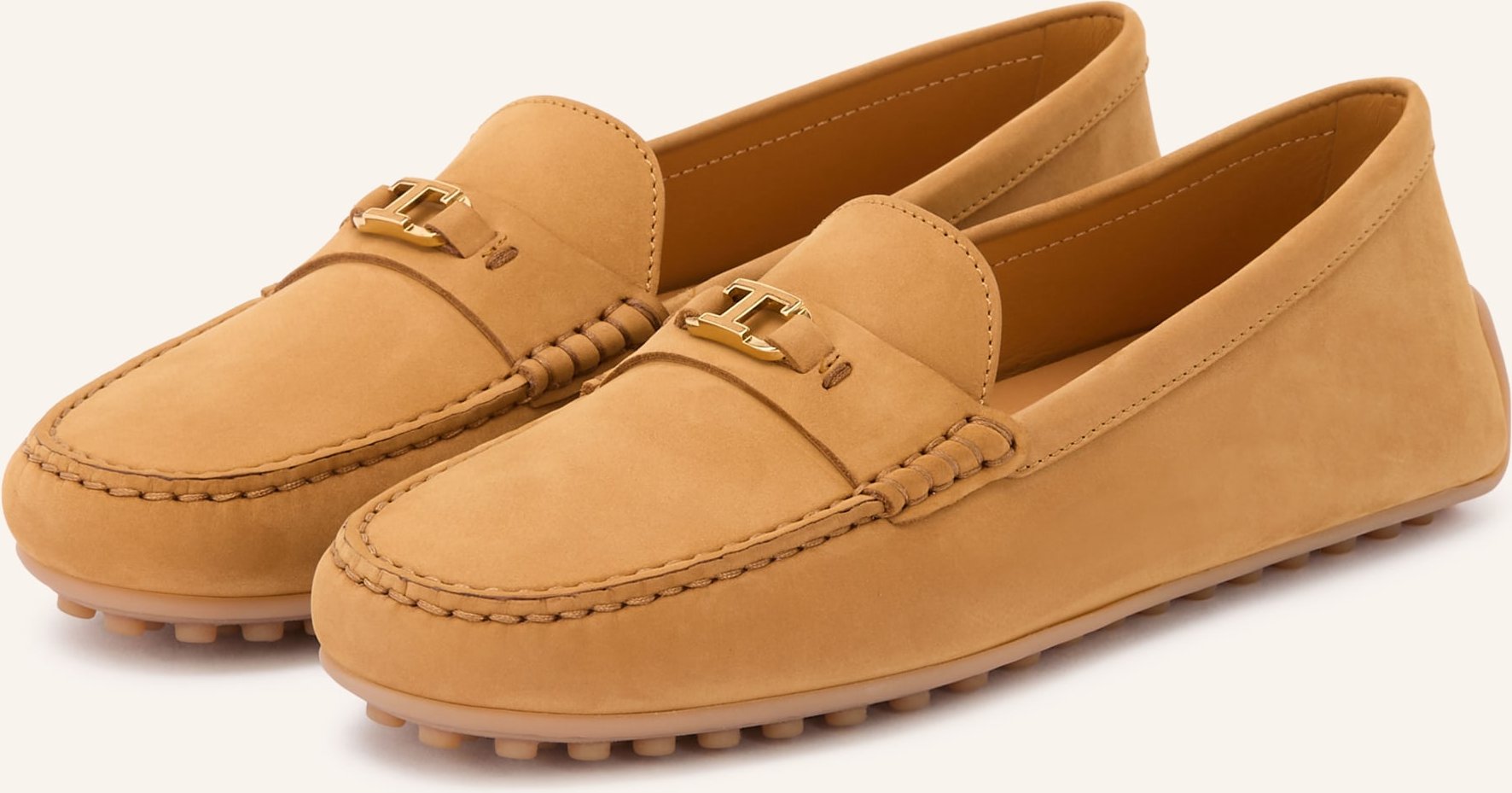 Tod's Mokassins Gomma braun