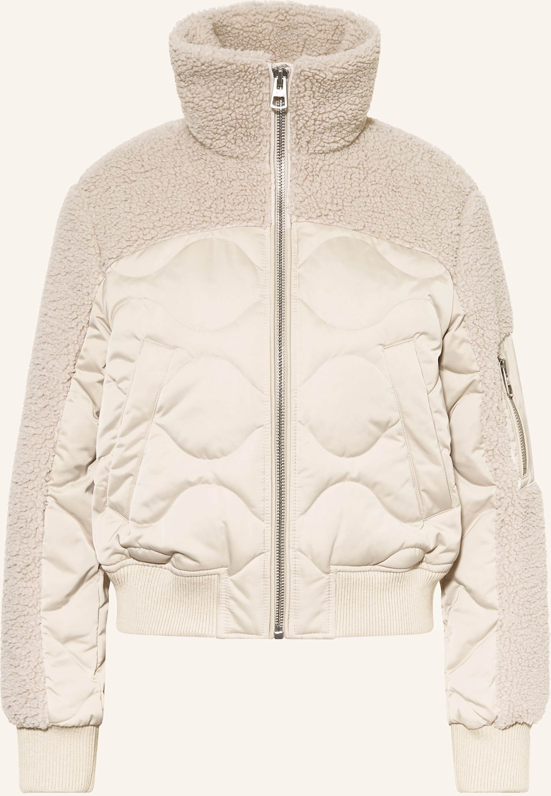 Thumbnail - Marc O'polo Daunenjacke Im Materialmix beige