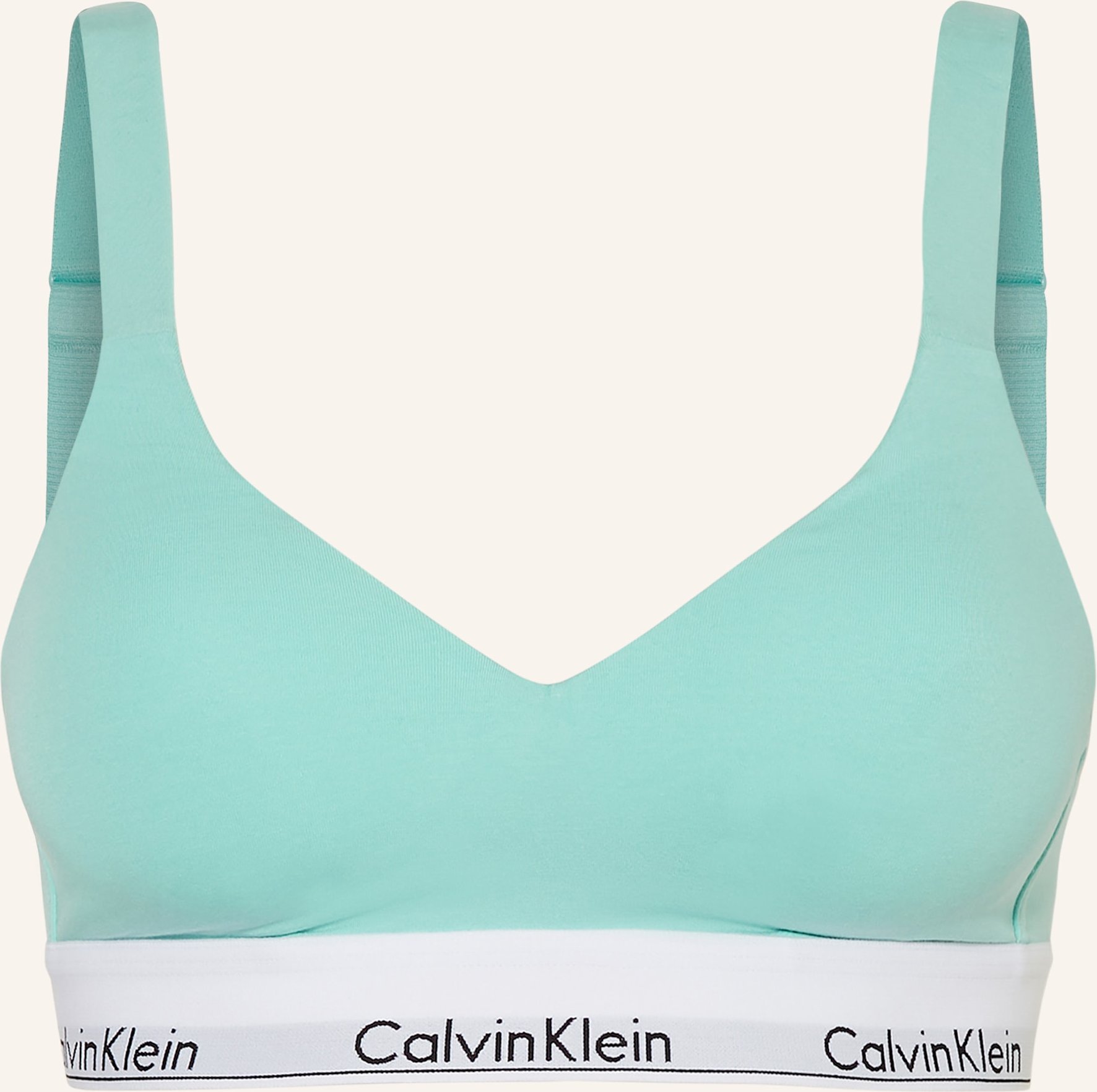 Thumbnail - Calvin Klein Push-Up-Bh Icon Cotton Modal gruen