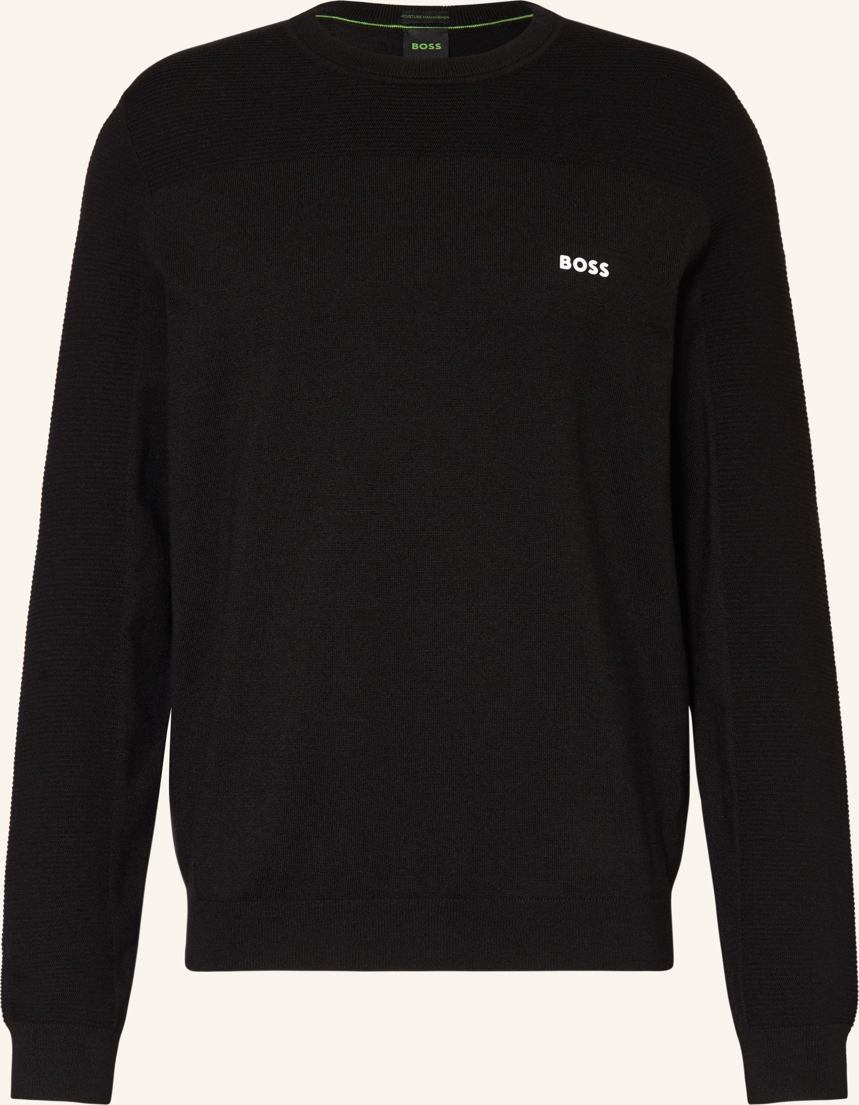 Boss Pullover Momentum schwarz