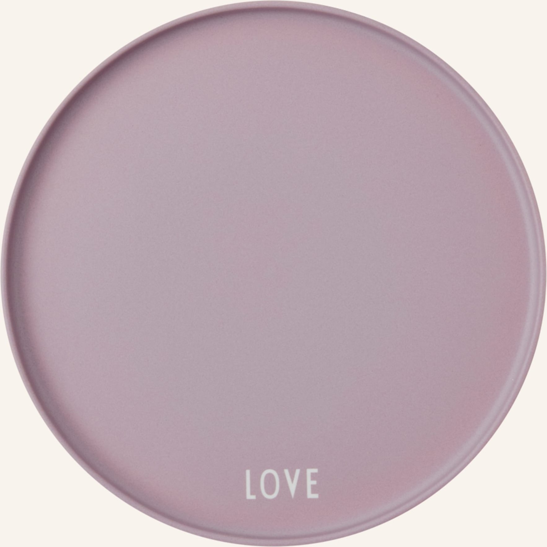 Design Letters Dessertteller lila