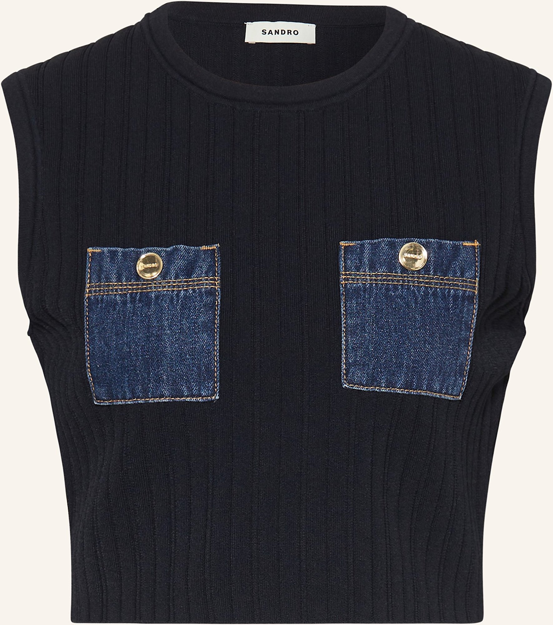 Sandro Stricktop blau