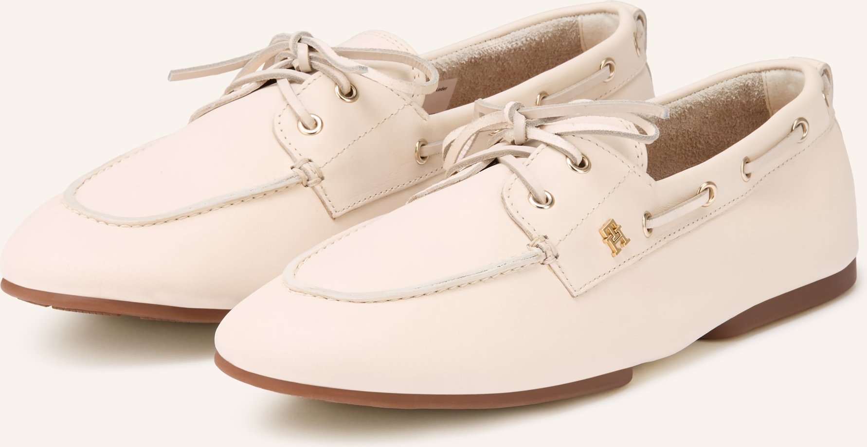 Tommy Hilfiger Bootsschuhe weiss