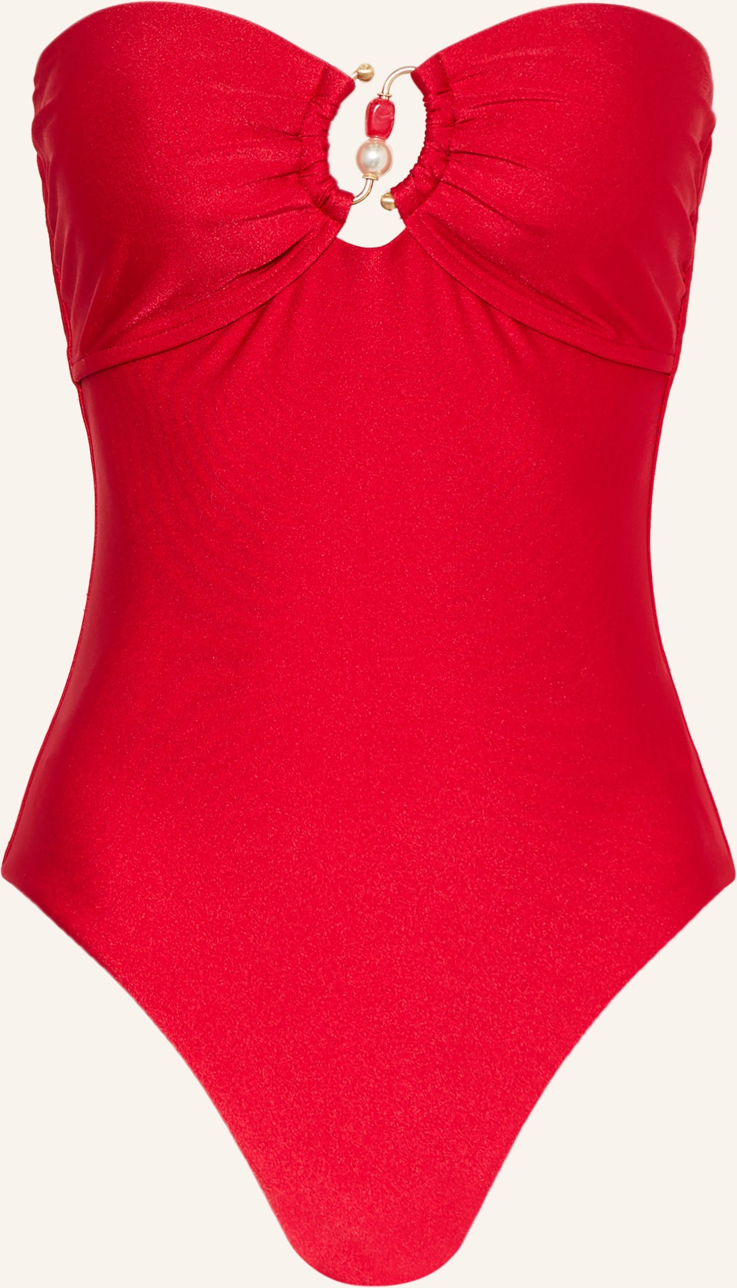 Seafolly Bandeau-Bikini Palermo rot