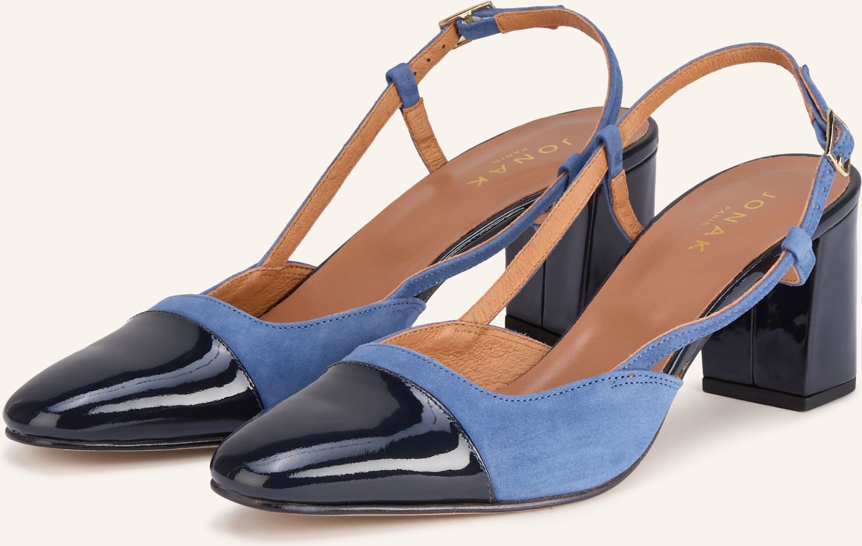 Jonak Slingpumps Dhapop blau