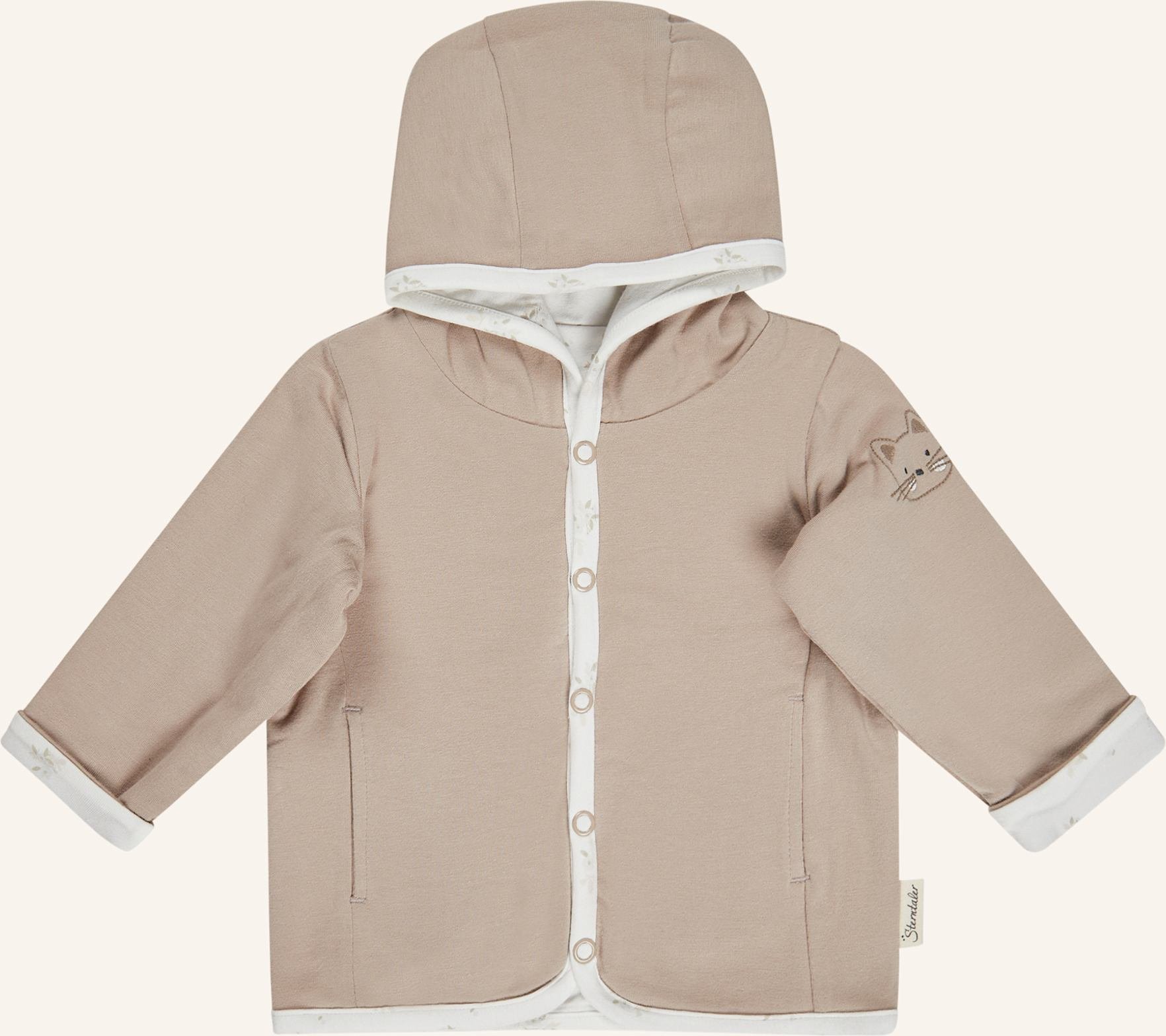 Sterntaler Baby Wendejacke Blumen beige