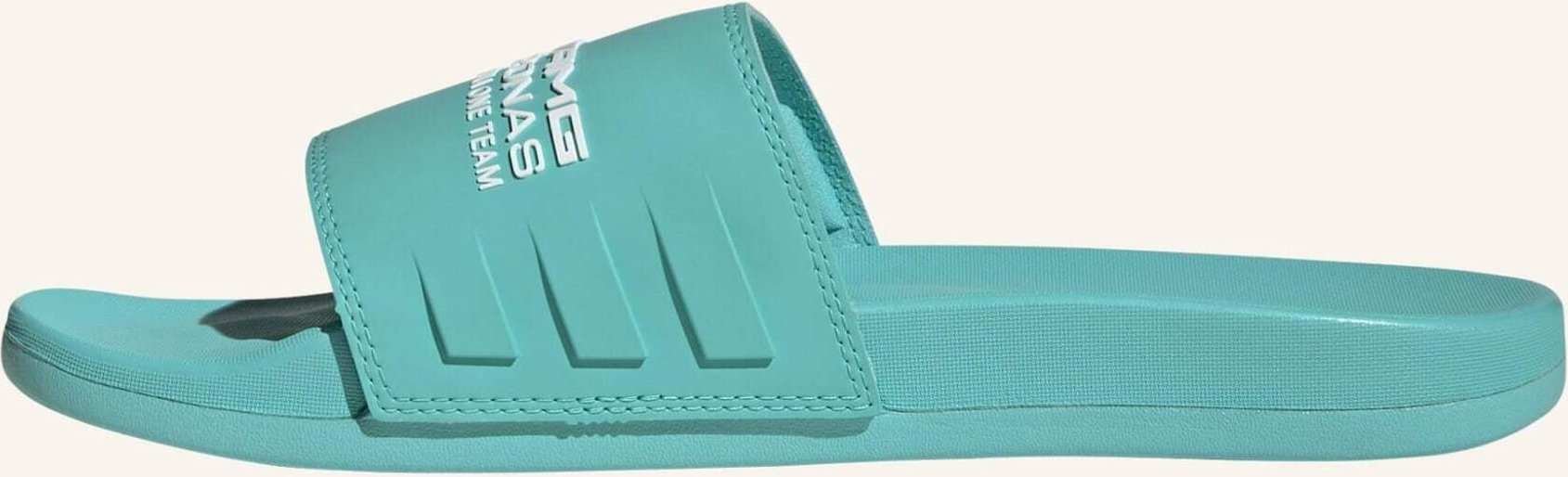 Thumbnail - Adidas Pantoletten Mercedes - Amg Petronas Formula One Team Adilette Comfort blau