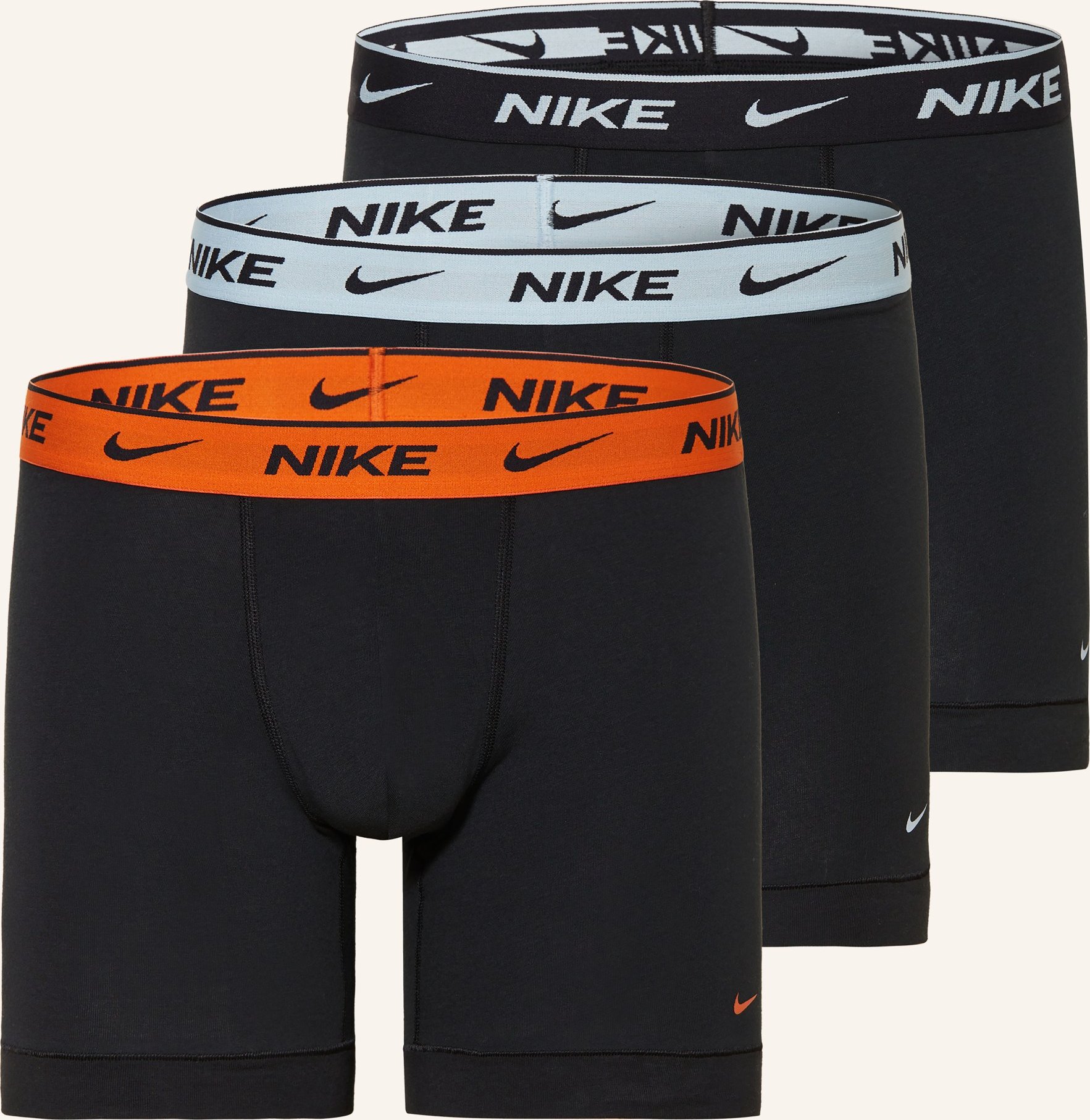 Thumbnail - Nike 3er-Pack Boxershorts Dri-Fit Everyday Cotton Stretch schwarz