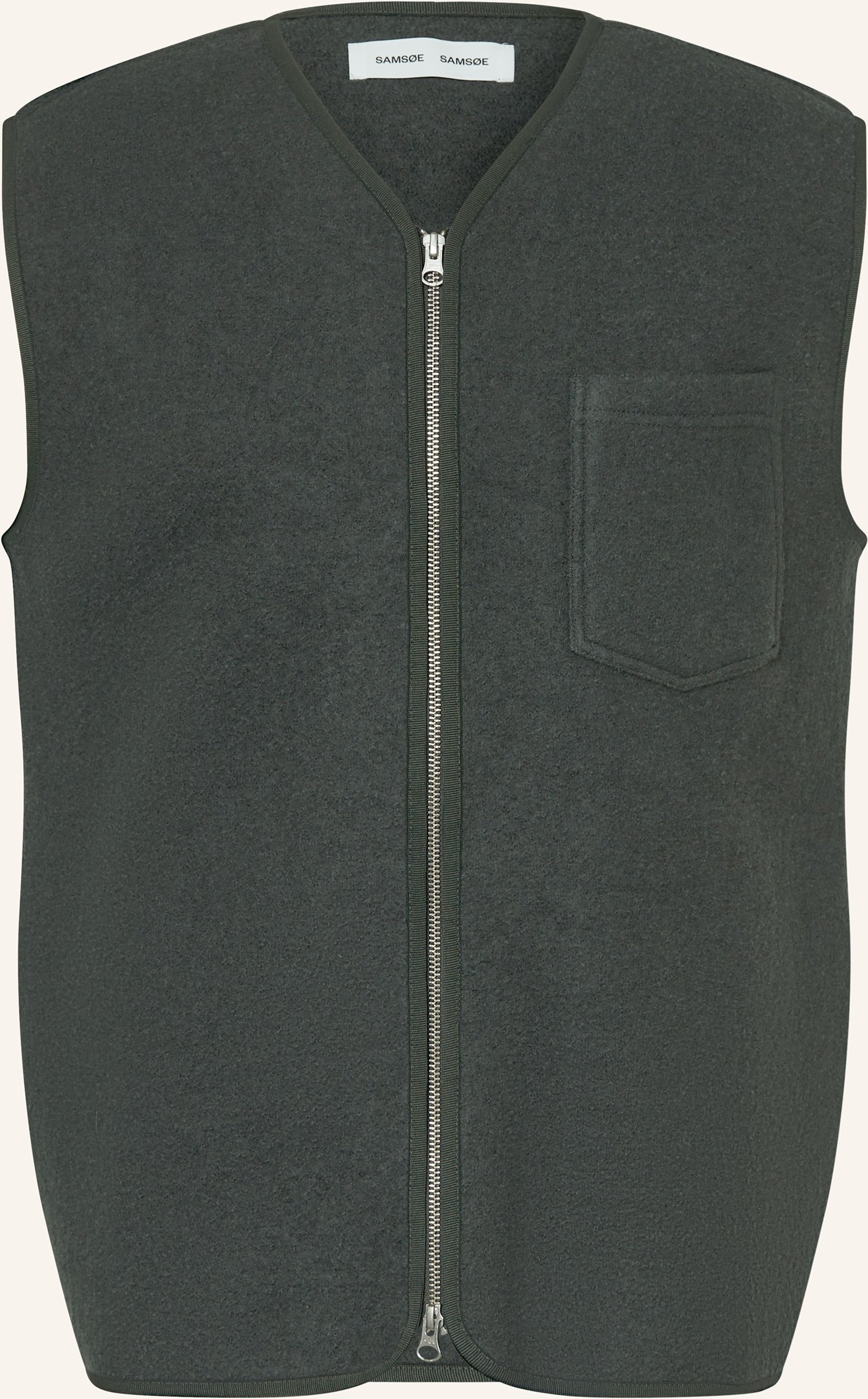 Samsøe Samsøe Weste Sahannes gruen