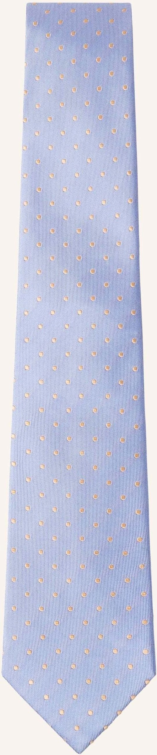 Hackett London Krawatte Twill Mayfair Dot blau