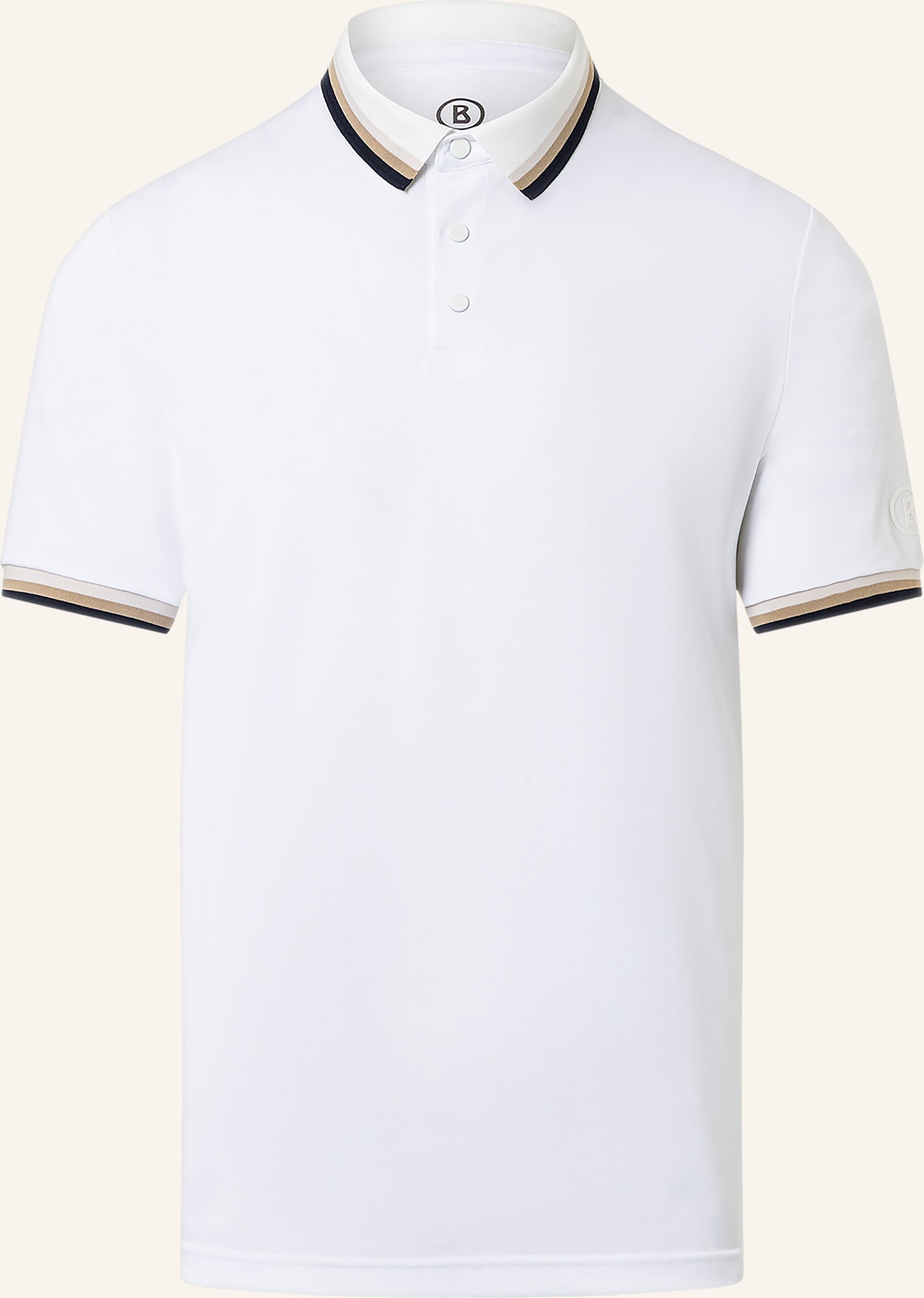 Bogner Funktions-Poloshirt Arik weiss