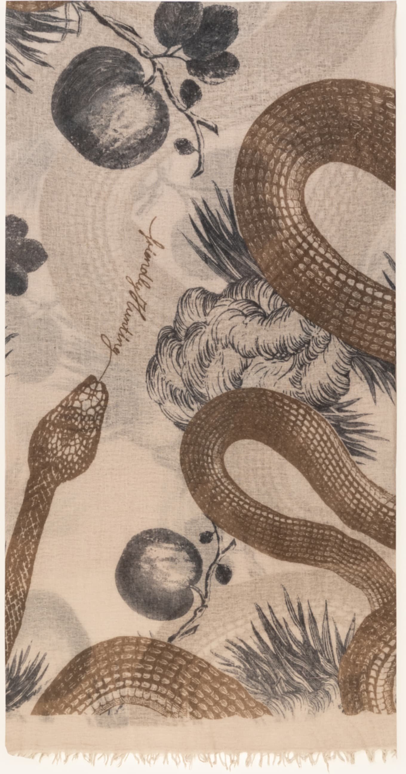 Friendly Hunting Cashmere-Schal Garden Eden beige