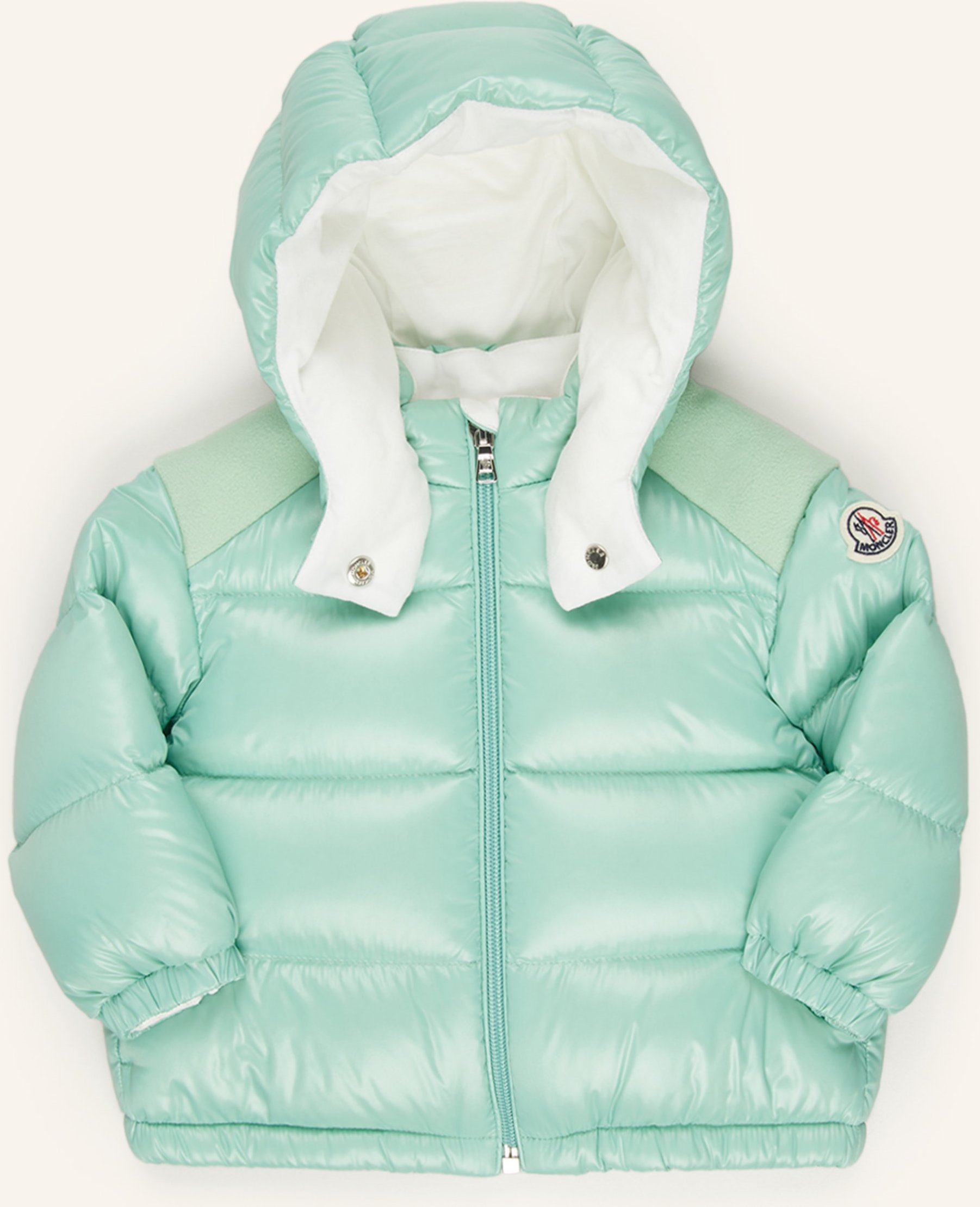Moncler Enfant Daunenjacke Valya Mit Abnehmbarer Kapuze gruen
