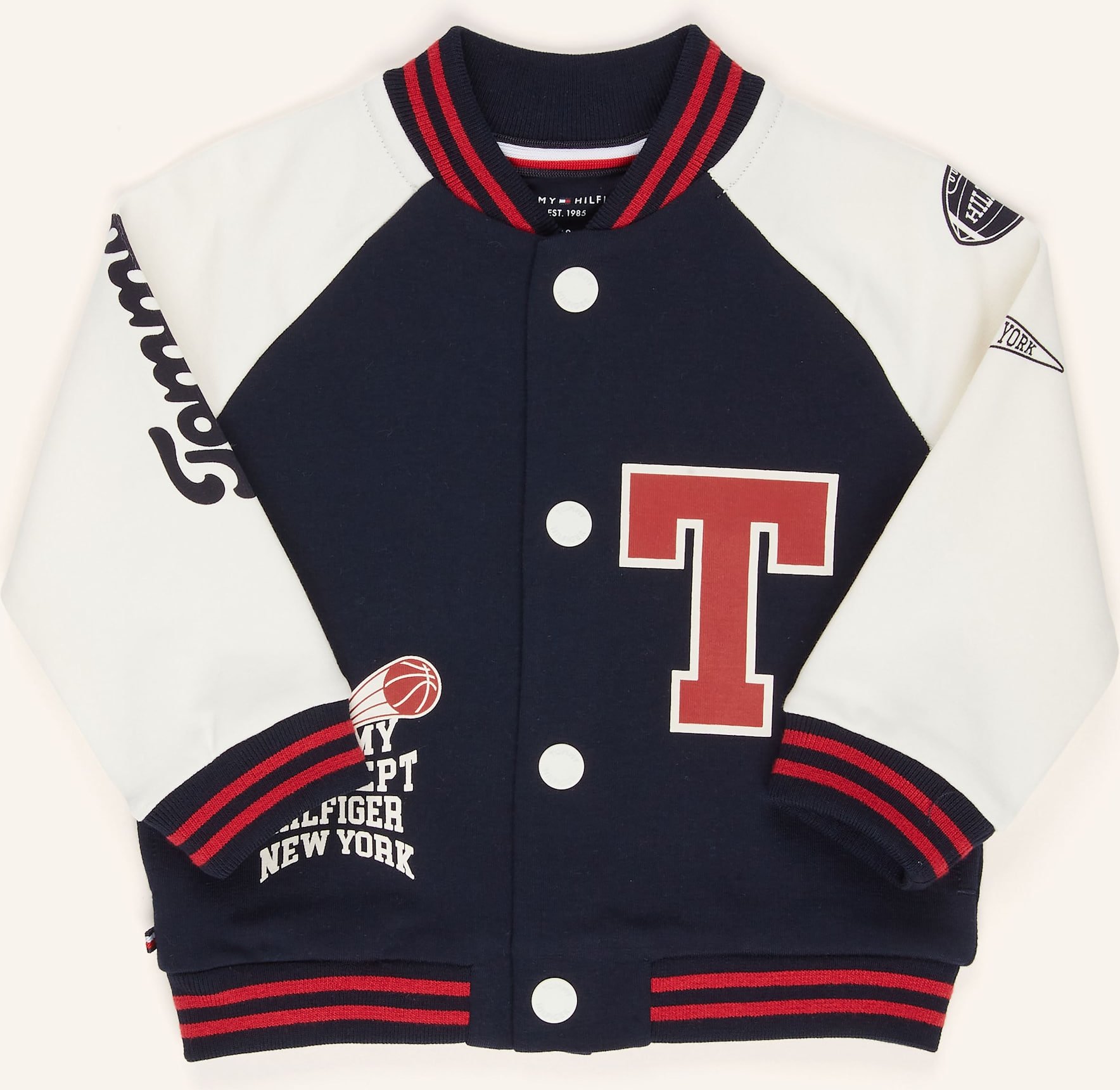 Tommy Hilfiger College-Jacke blau