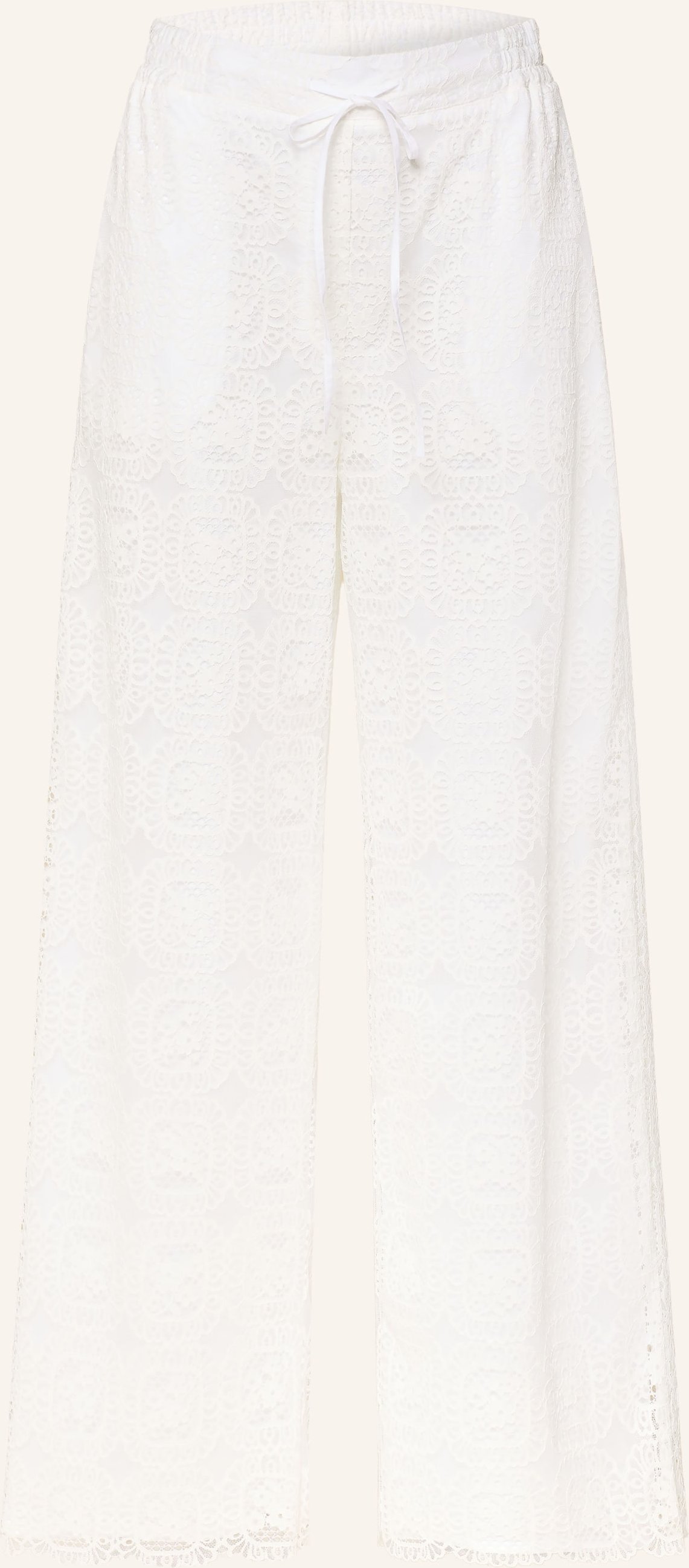 Claudie Pierlot Spitzenhose weiss