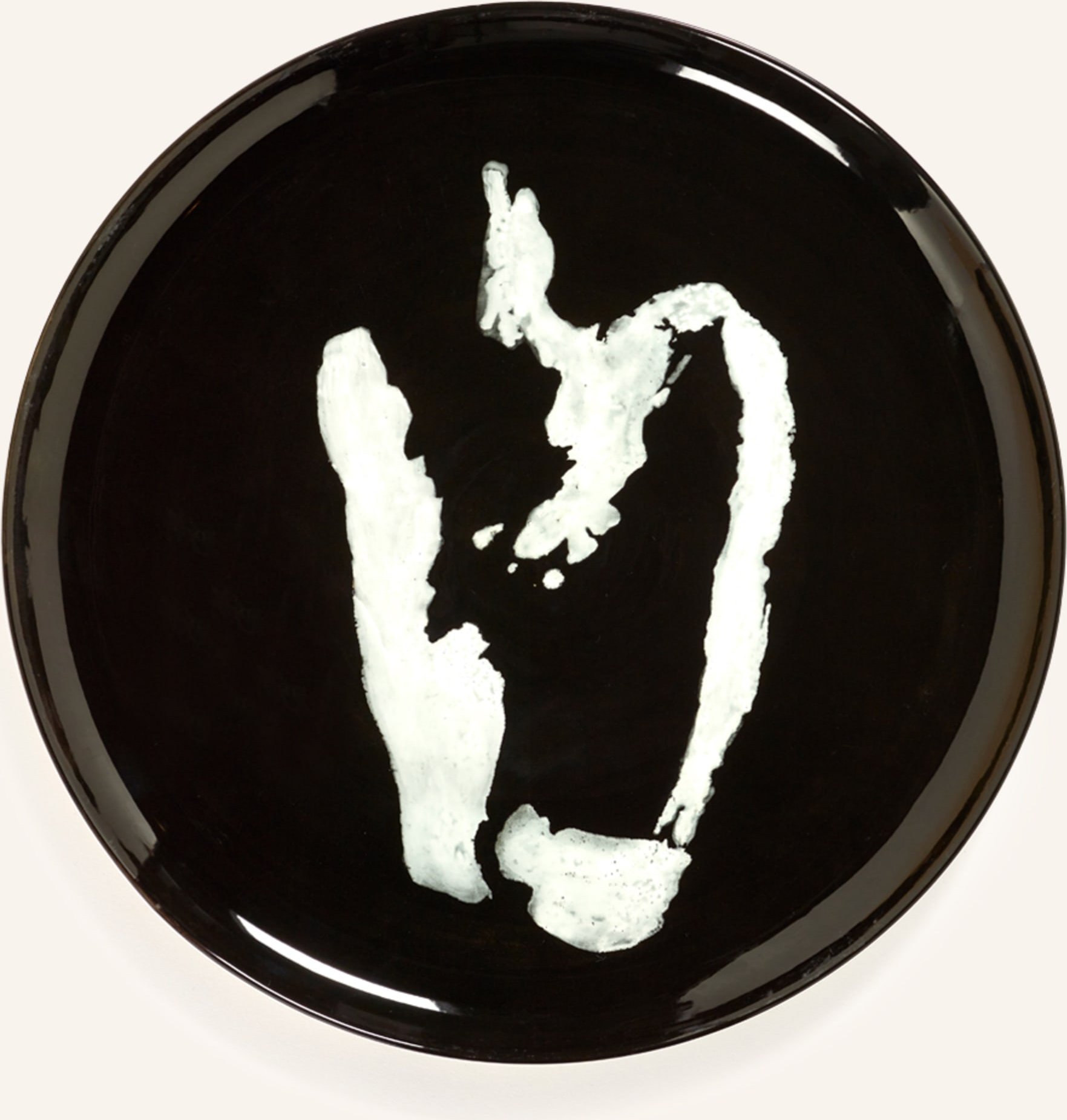 Serax Menüteller Feast schwarz