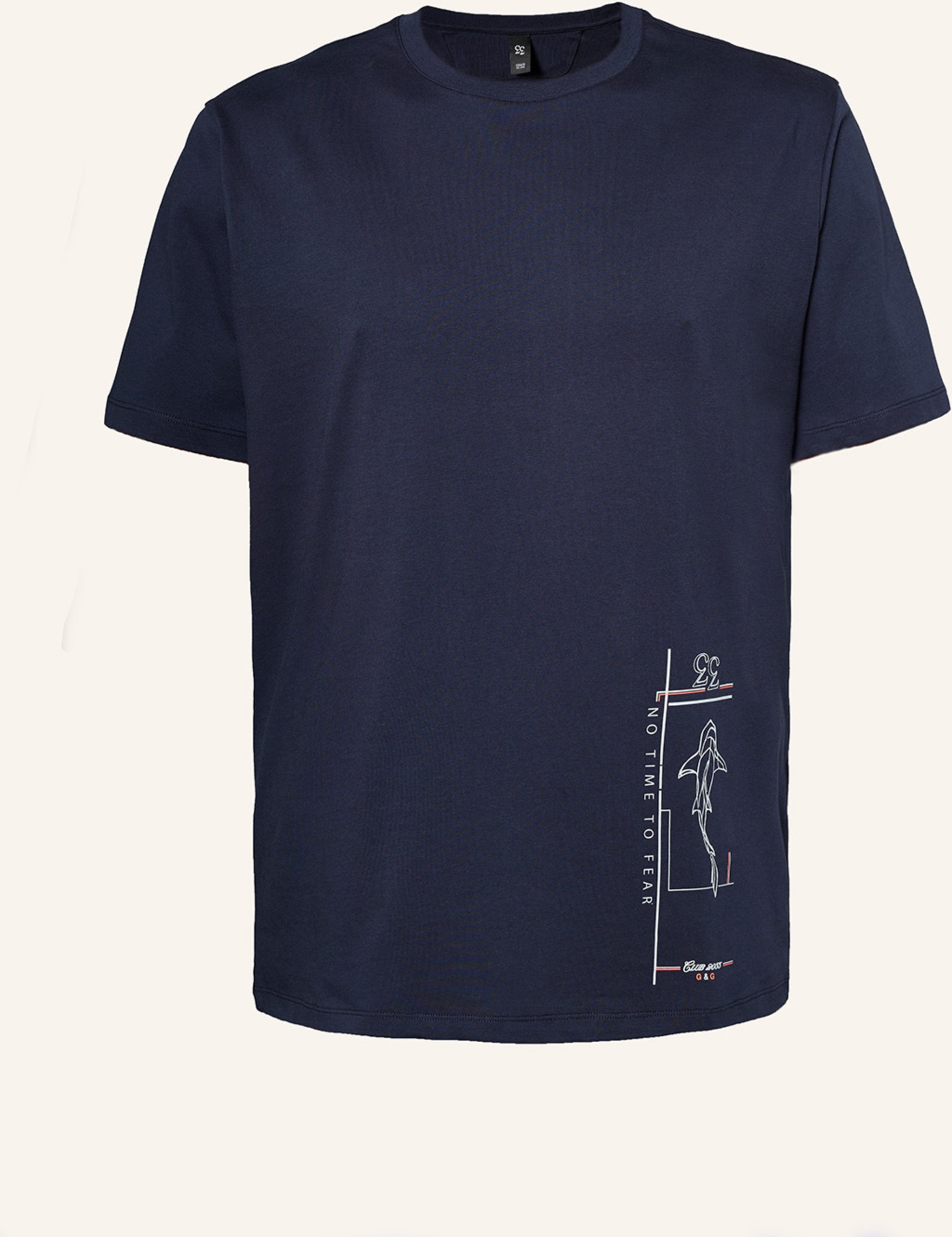 Gebauer & Gebauer Fear T-Shirt blau