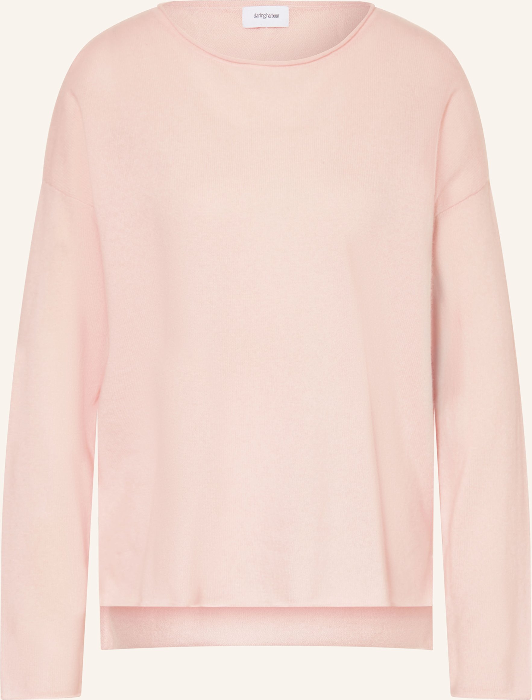Darling Harbour Cashmere-Pullover rosa