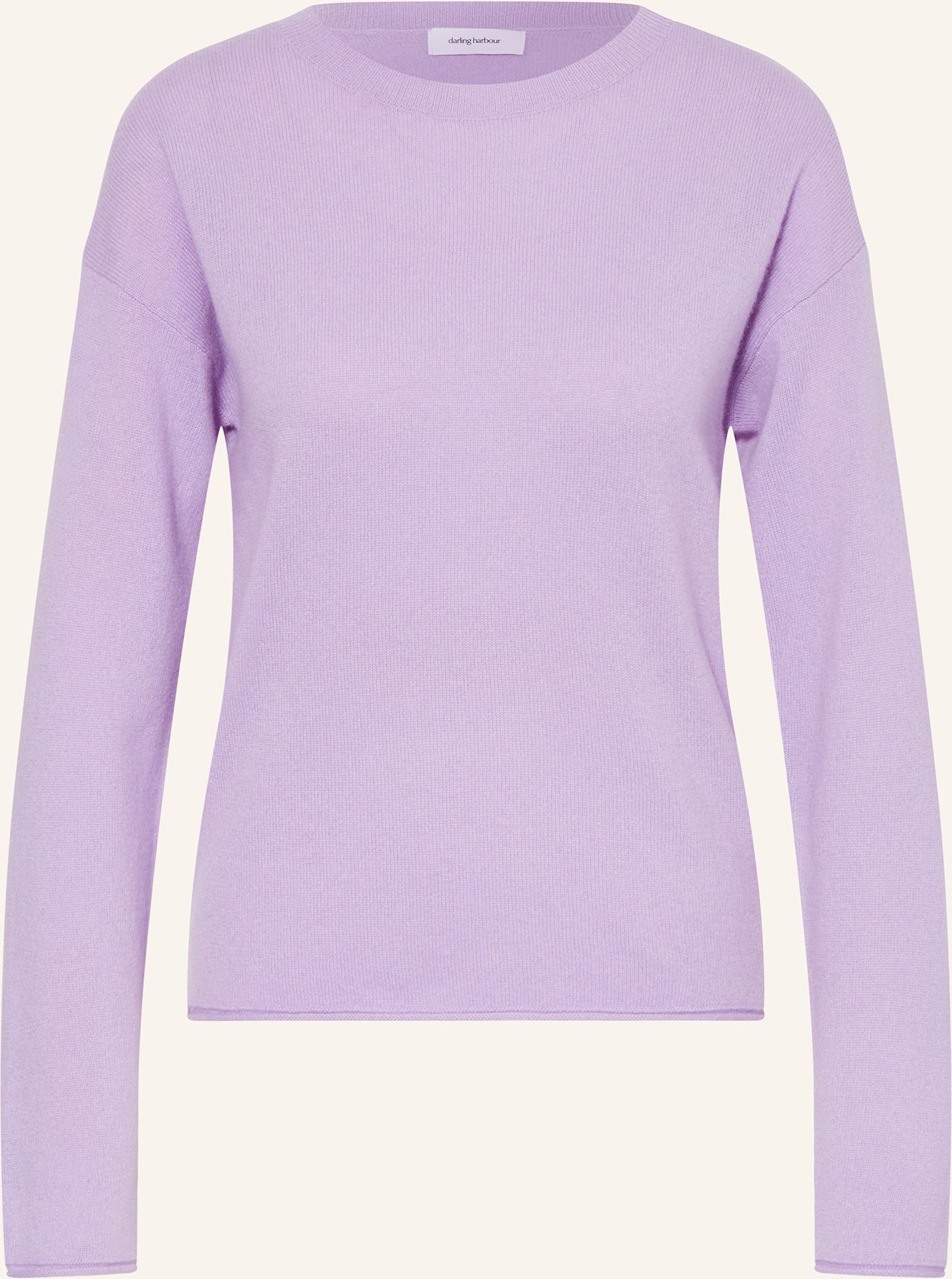 Darling Harbour Cashmere-Pullover lila