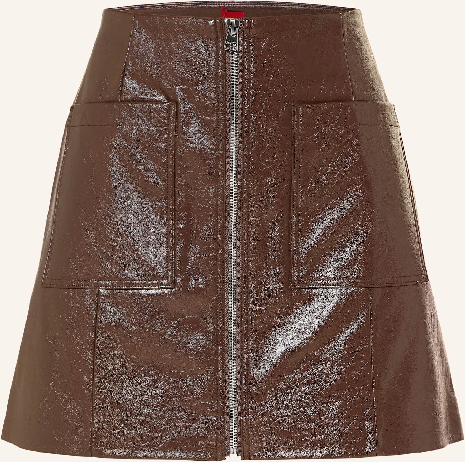 Hugo Rock Ralitte In Lederoptik braun