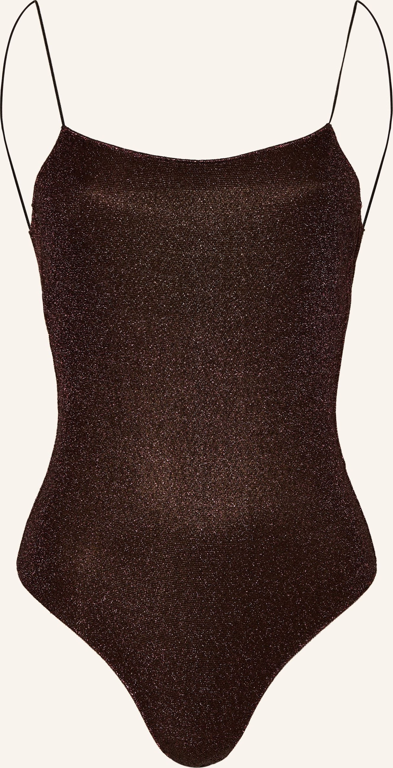 Oséree Badeanzug Lumiere Maillot Mit Glitzergarn braun