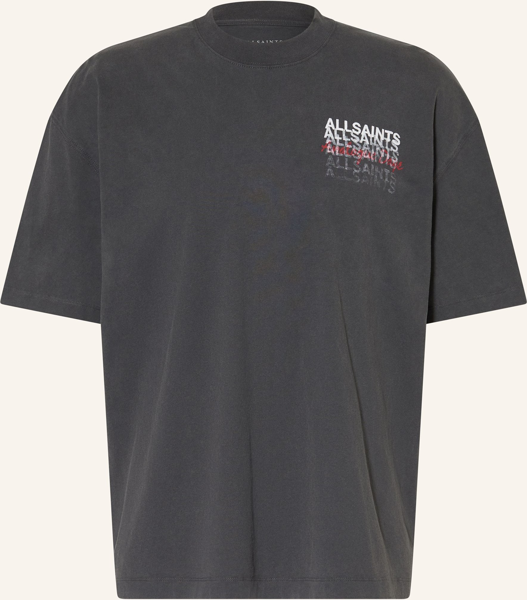 Allsaints T-Shirt Graphene schwarz