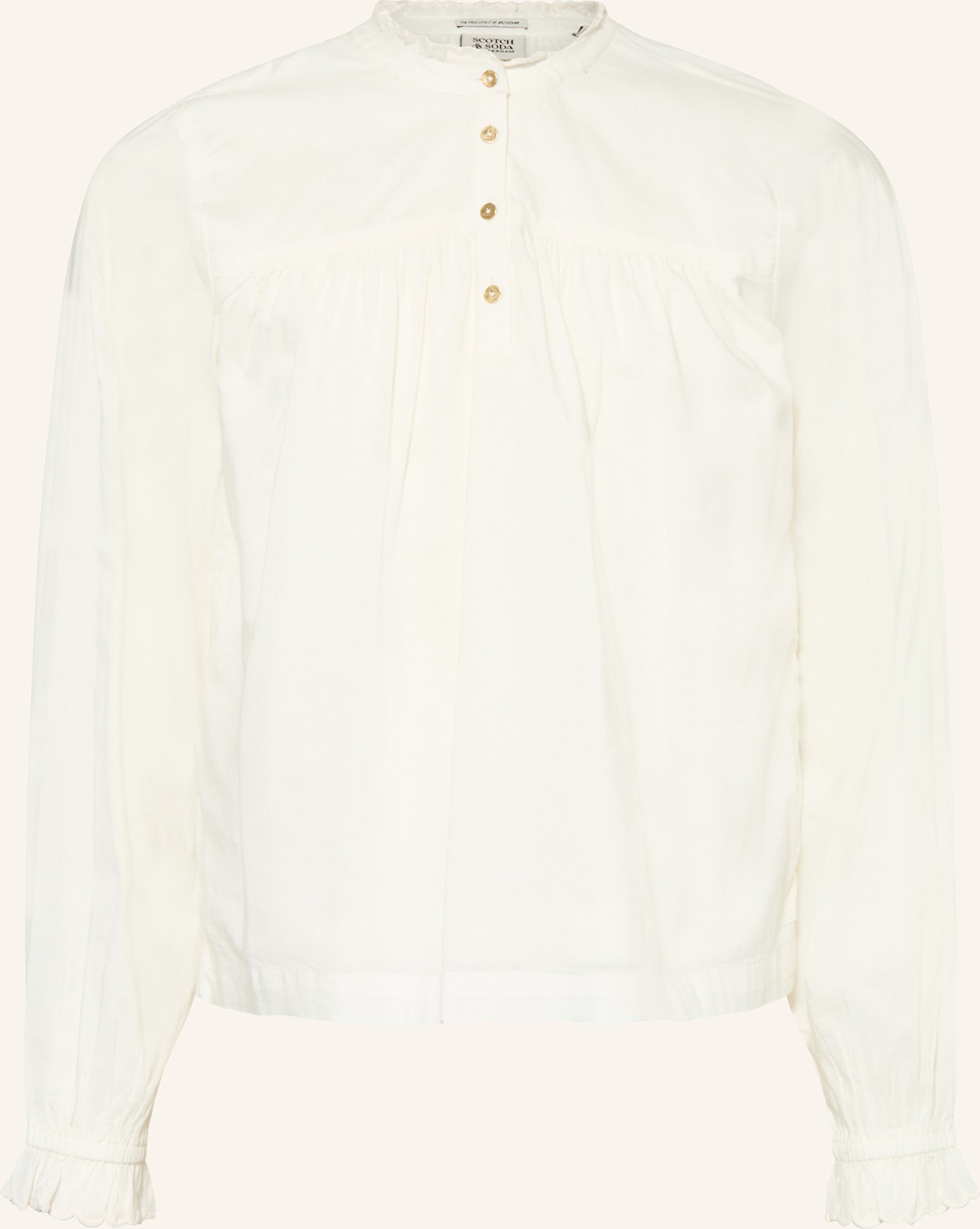 Thumbnail - Scotch & Soda Blusenshirt weiss