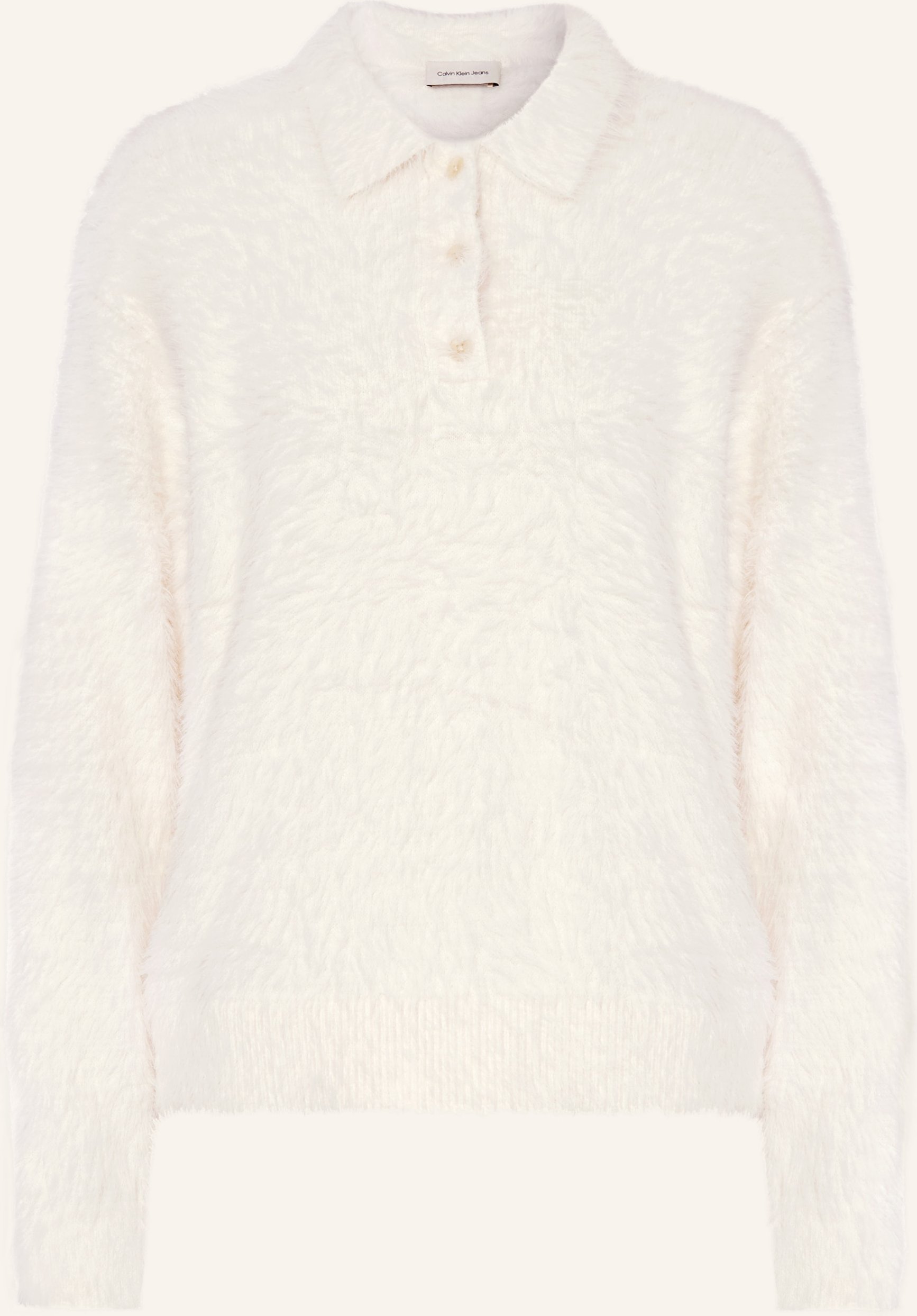 Calvin Klein Jeans Pullover weiss
