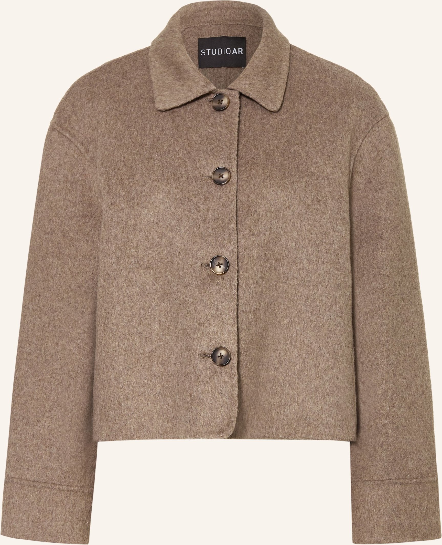 Studio Ar Kastenjacke Nicolina beige