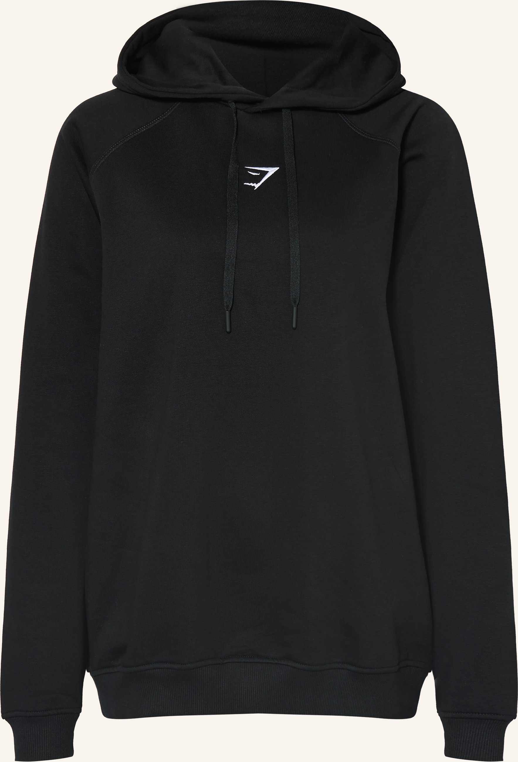 Gymshark Oversized-Hoodie schwarz