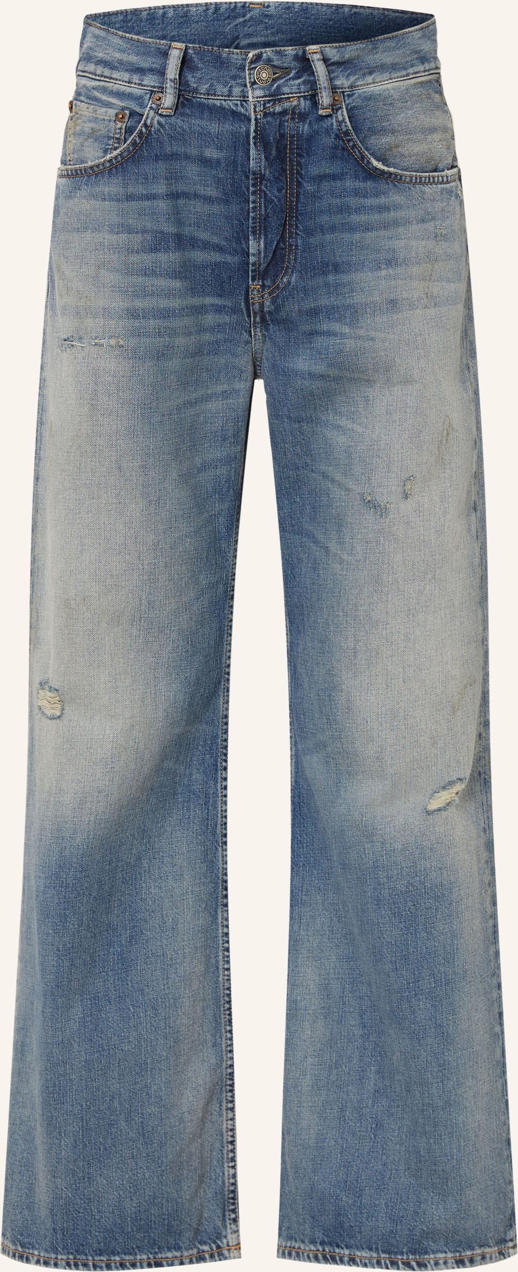 Acne Studios Destroyed Jeans blau