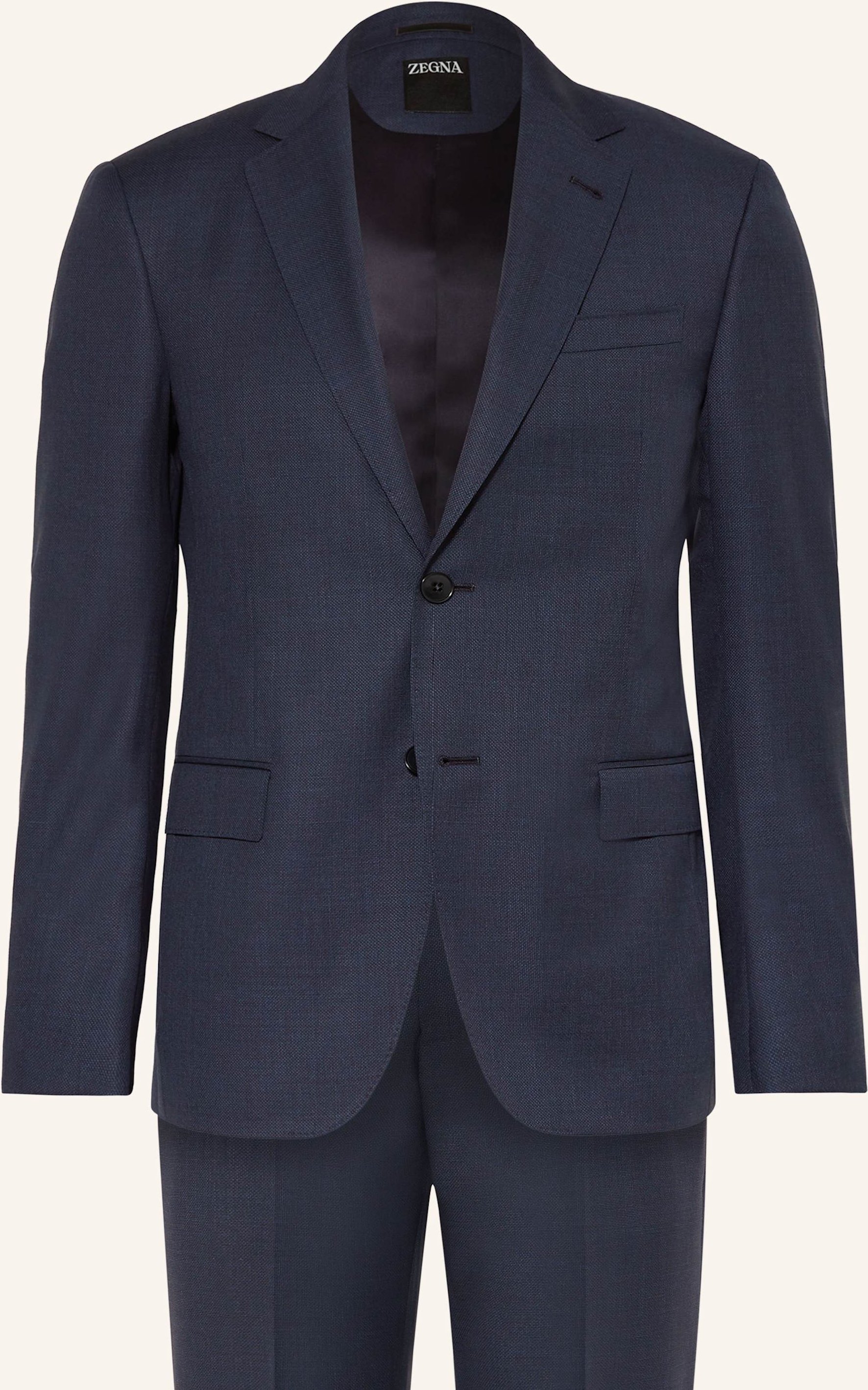 Zegna Anzug Extra Slim Fit blau