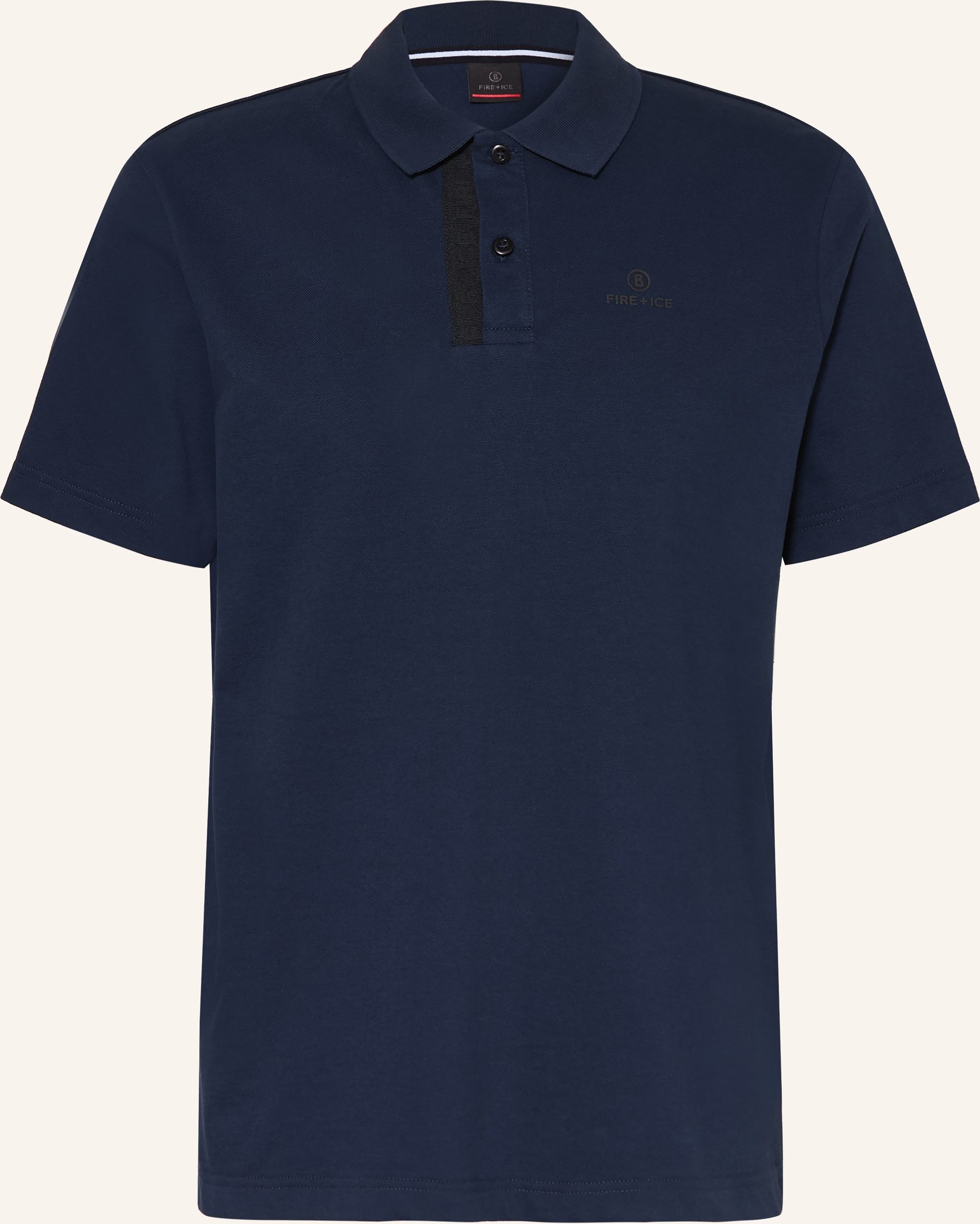 Fire+Ice Piqué-Poloshirt ramon4 blau