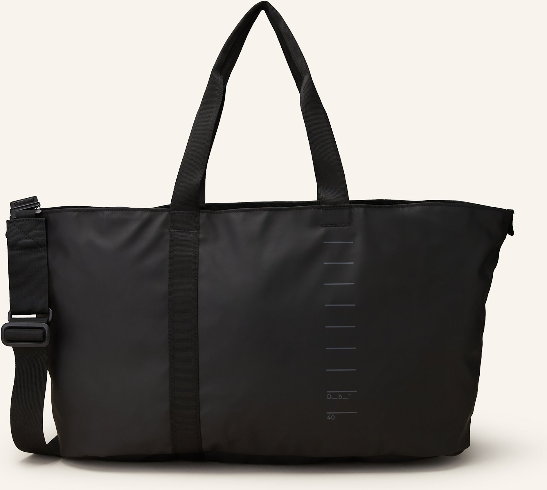 D_B_ Sporttasche Essential Weekender 40 L schwarz