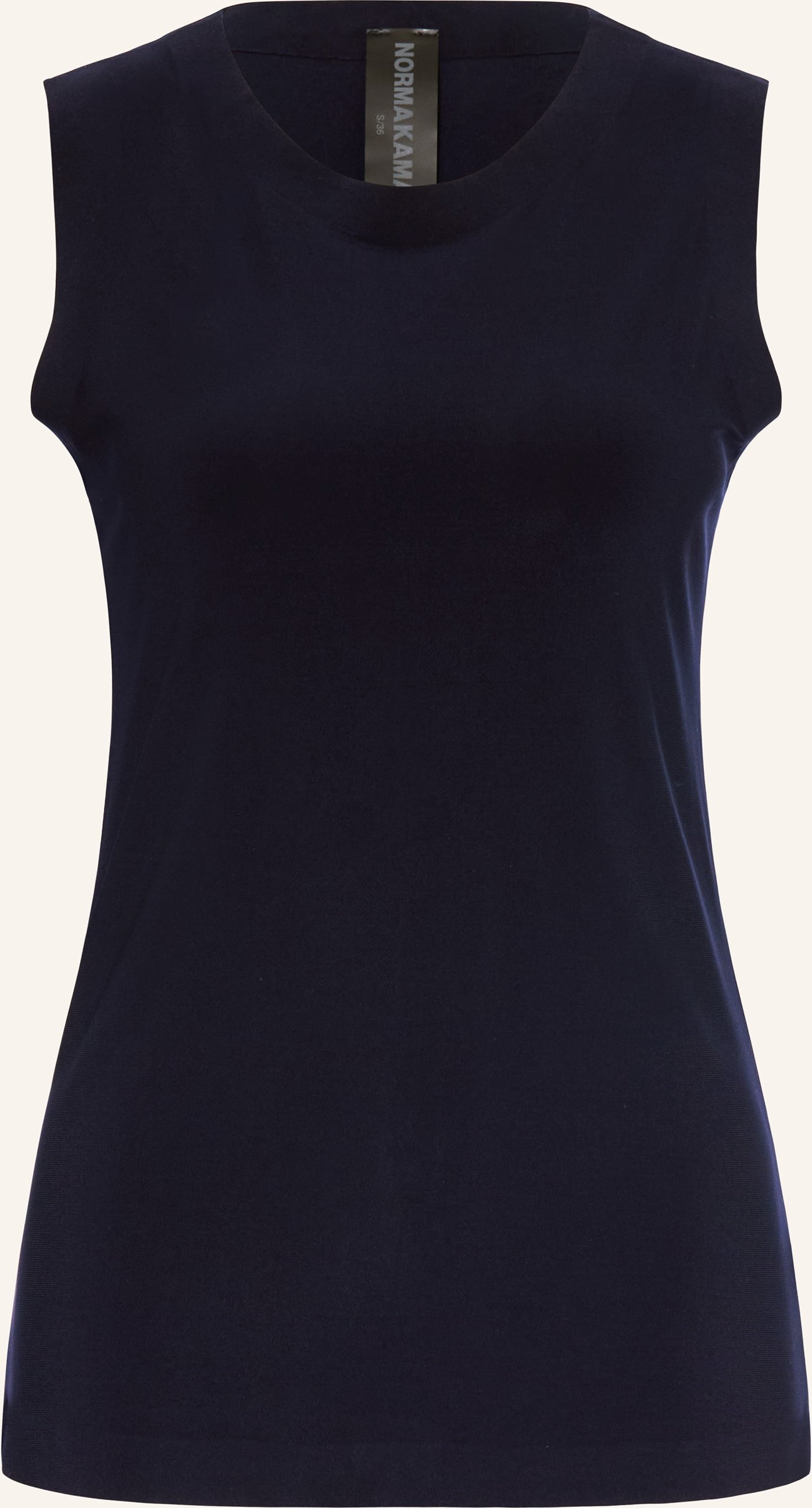 Norma Kamali Top blau