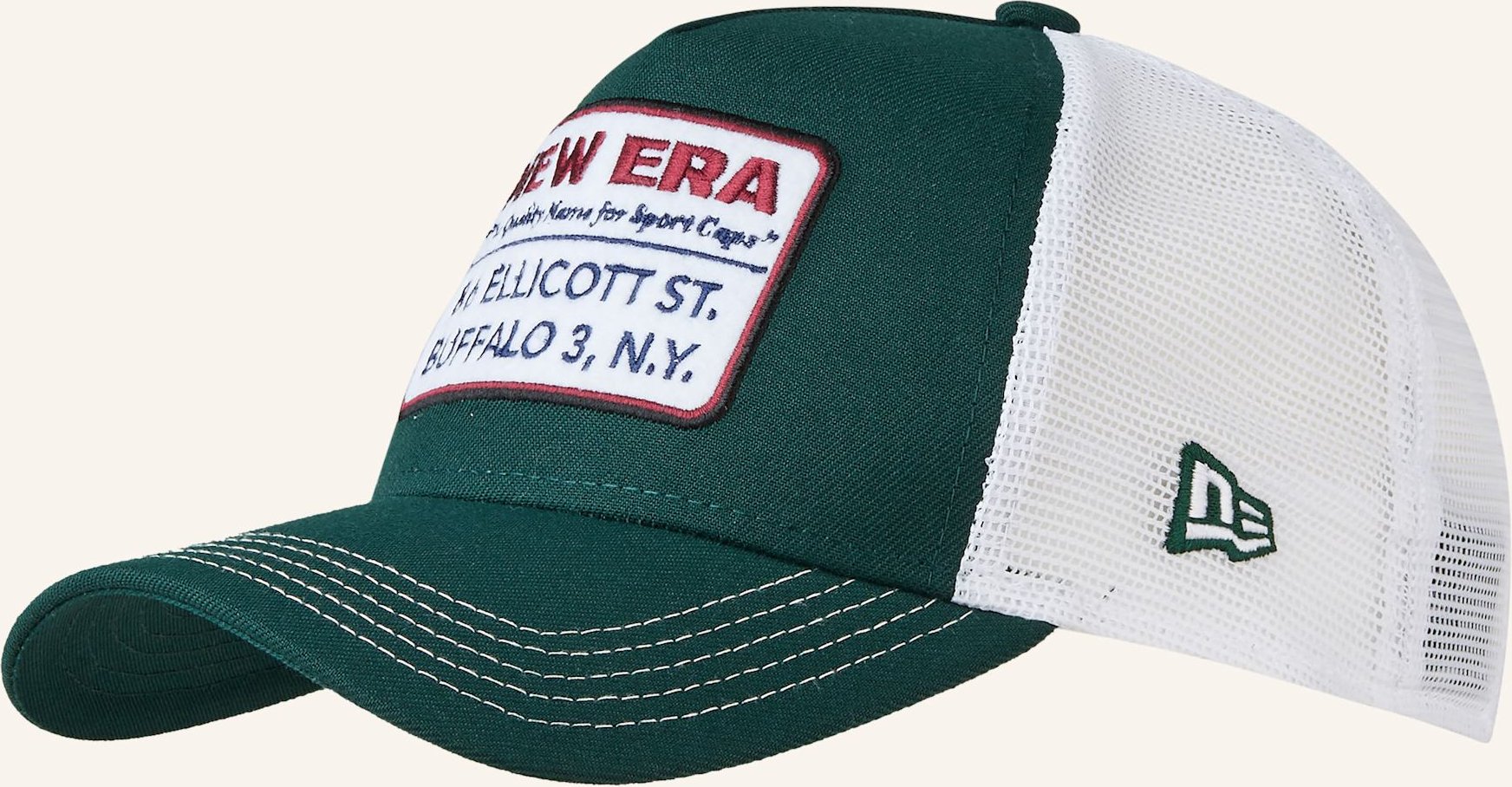 New Era Cap Ne Vintage Trucker gruen
