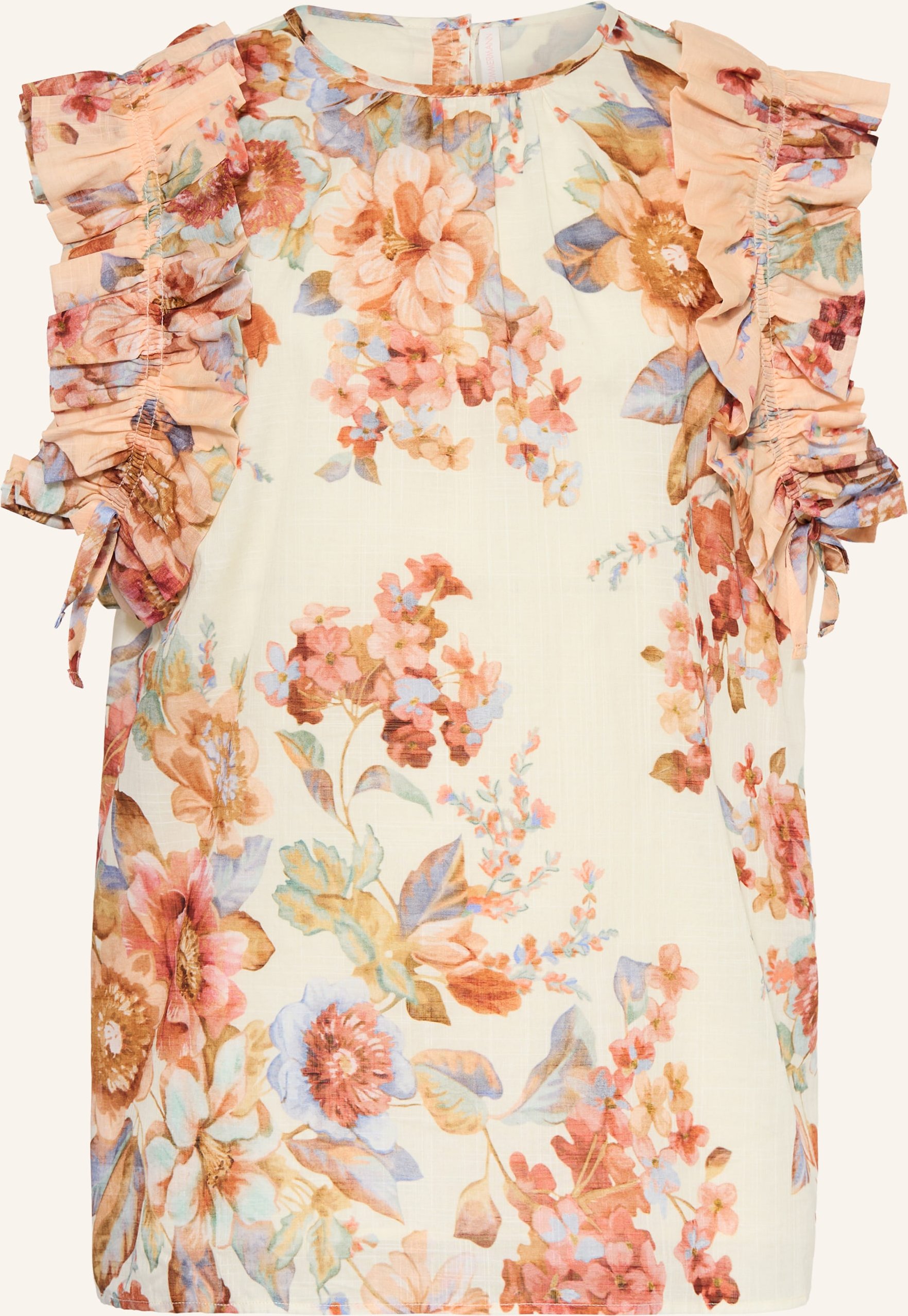 Zimmermann Blusenshirt Awaken Mit Rüschen weiss